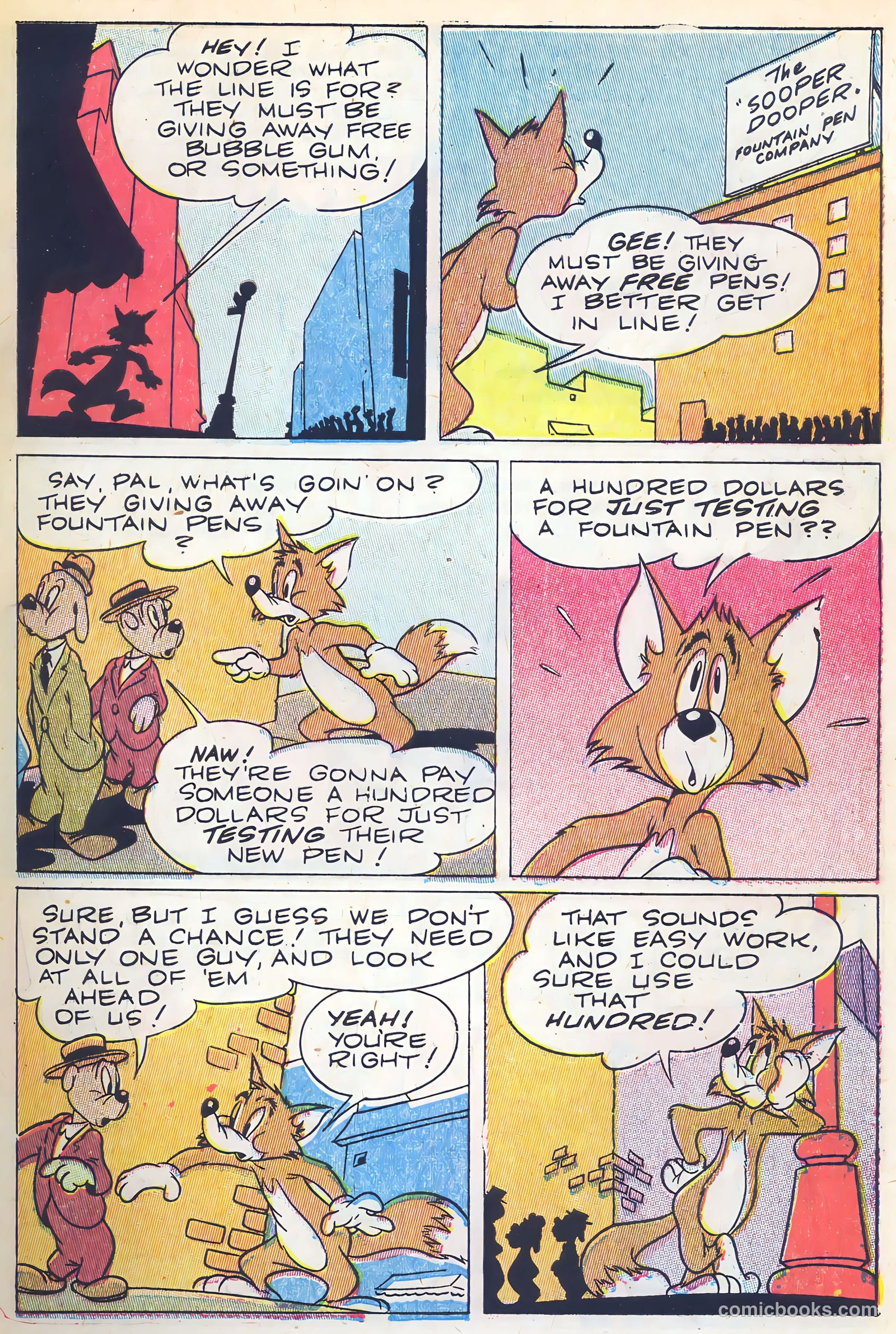 Foxy Fagan Comics #5 (1947) — page 4 of 47