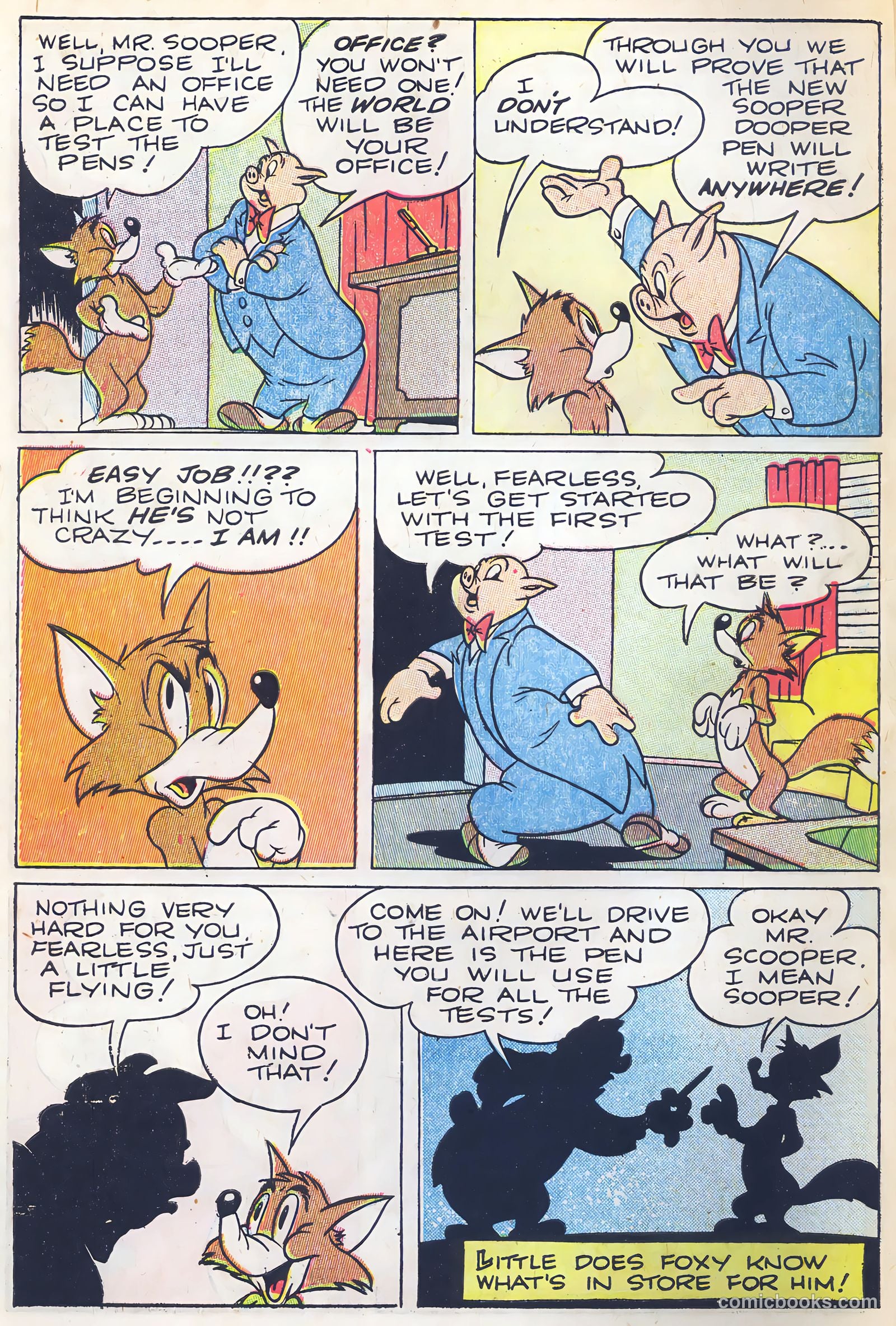 Foxy Fagan Comics #5 (1947) — page 9 of 47