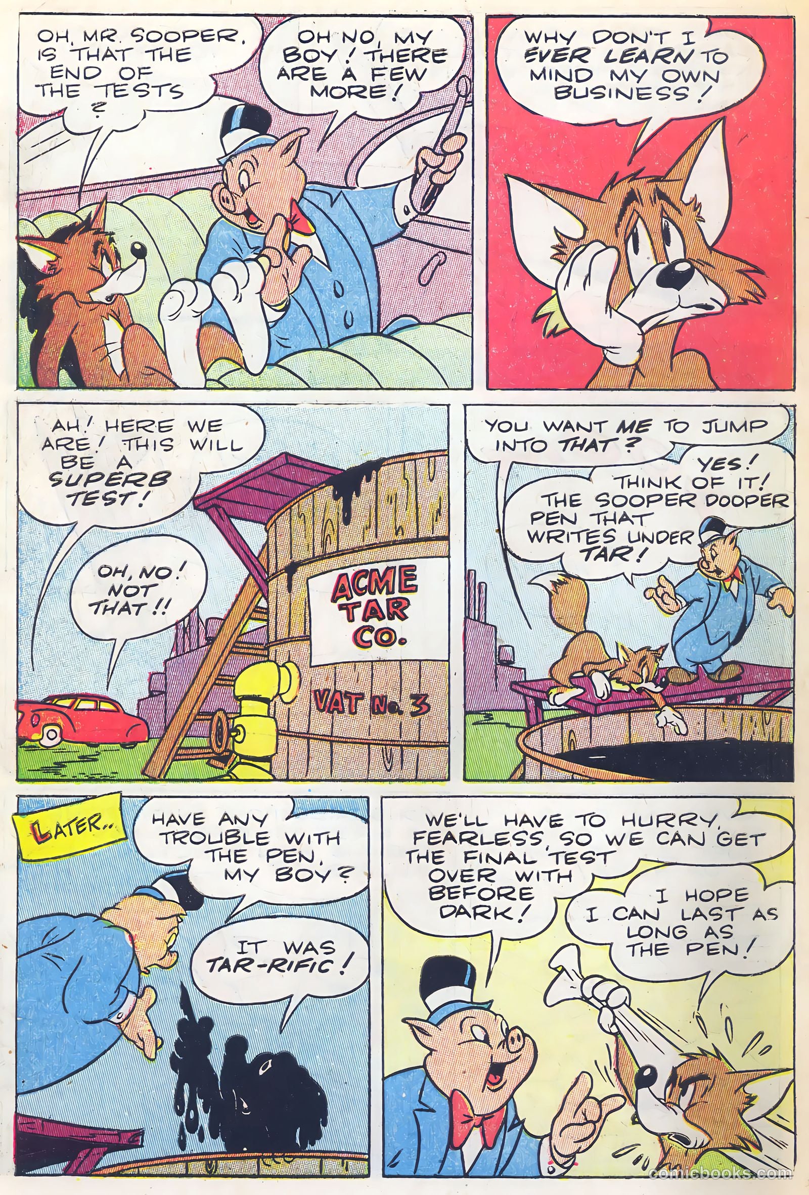 Foxy Fagan Comics #5 (1947) — page 11 of 47