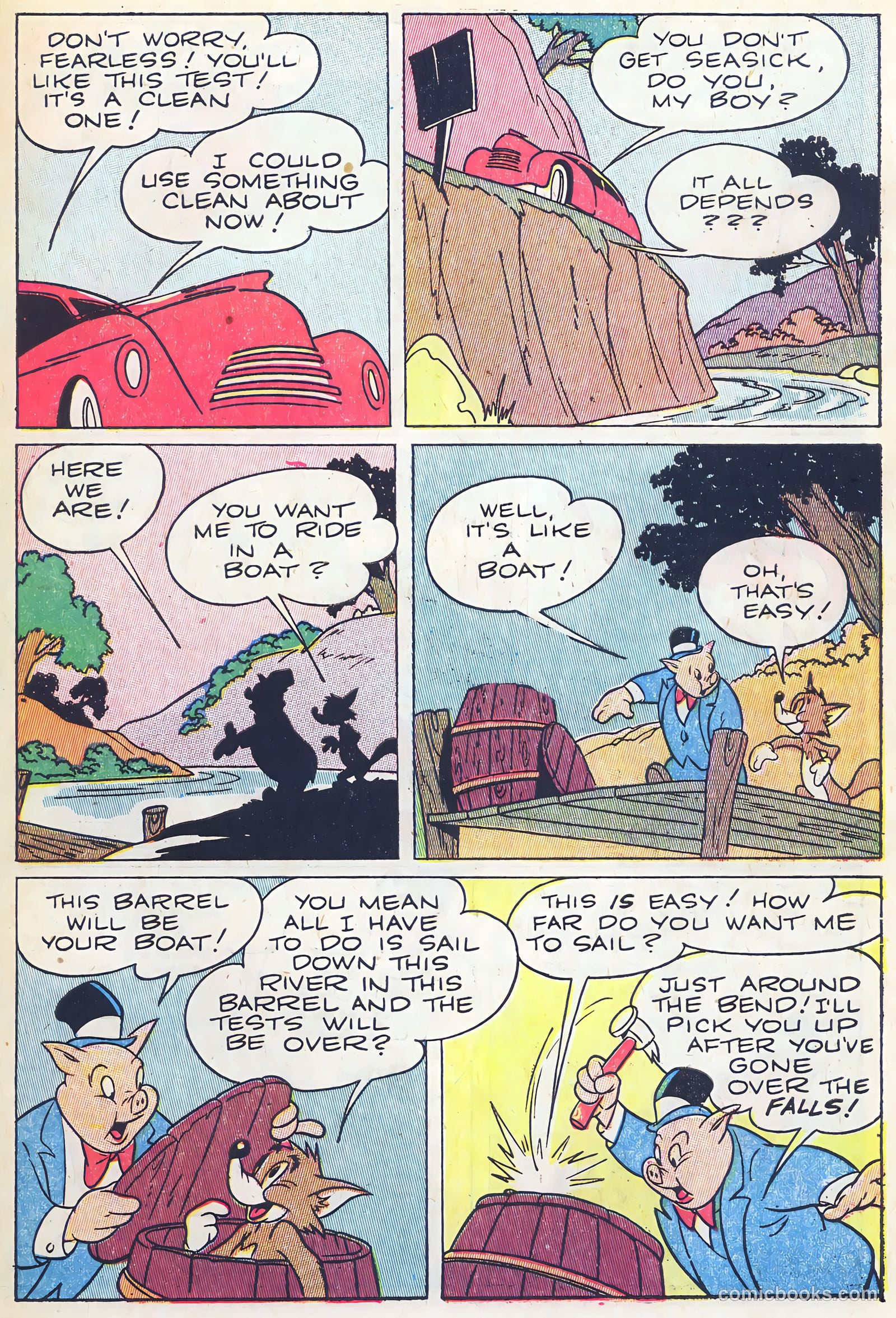 Foxy Fagan Comics #5 (1947) — page 12 of 47