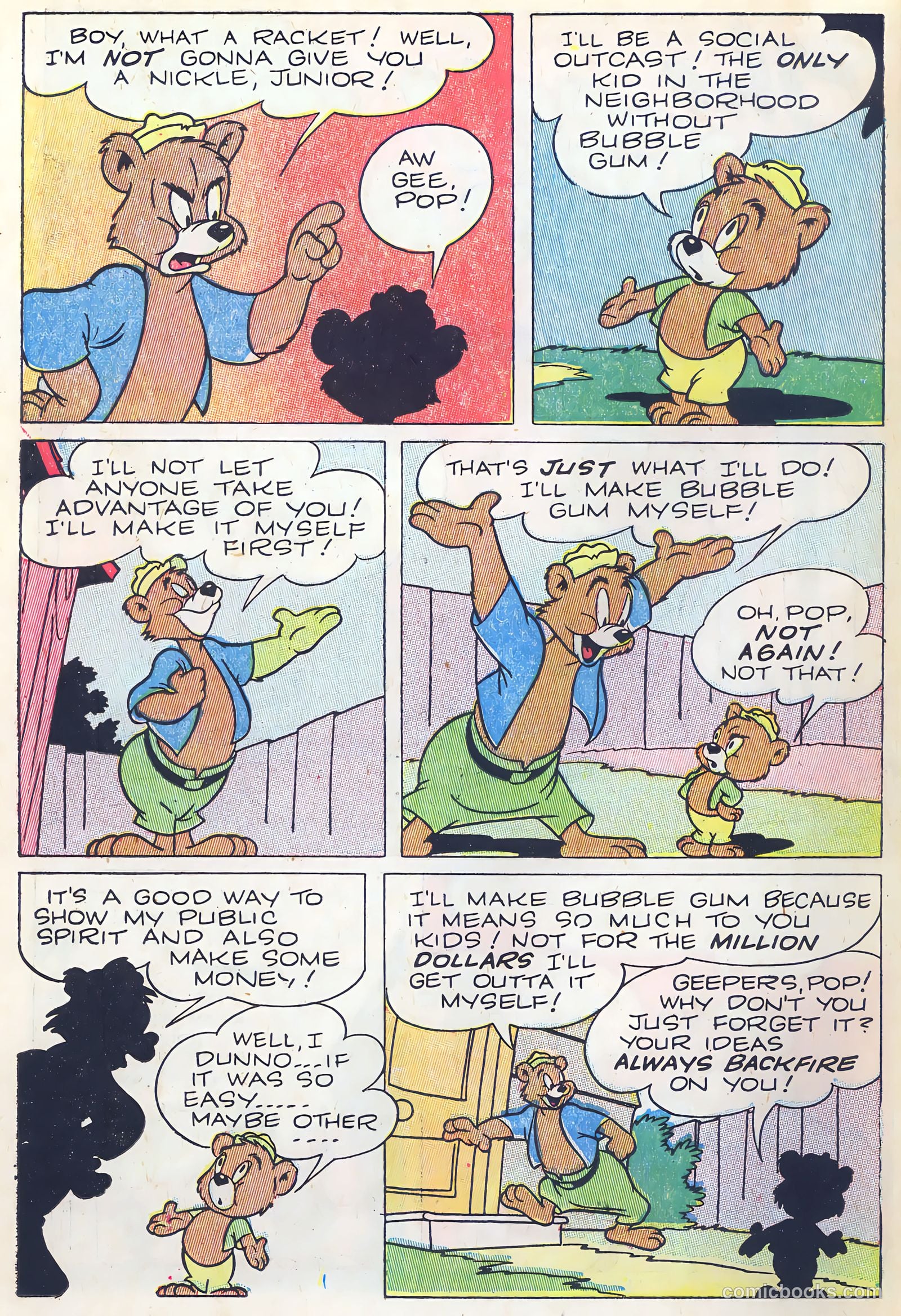 Foxy Fagan Comics #5 (1947) — page 15 of 47