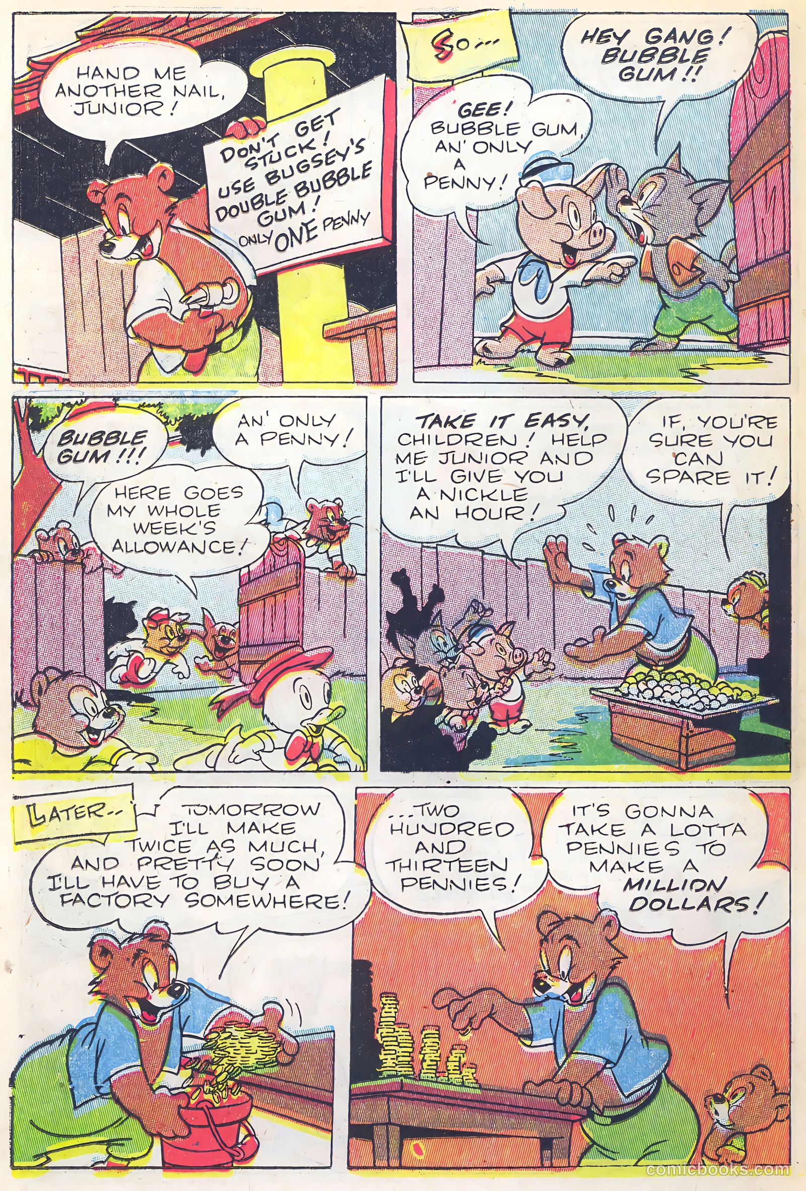 Foxy Fagan Comics #5 (1947) — page 19 of 47