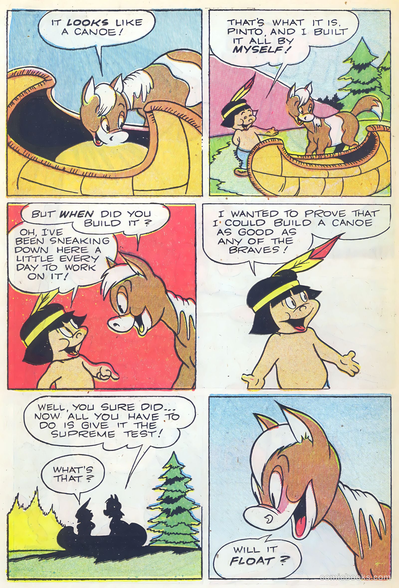 Foxy Fagan Comics #5 (1947) — page 29 of 47