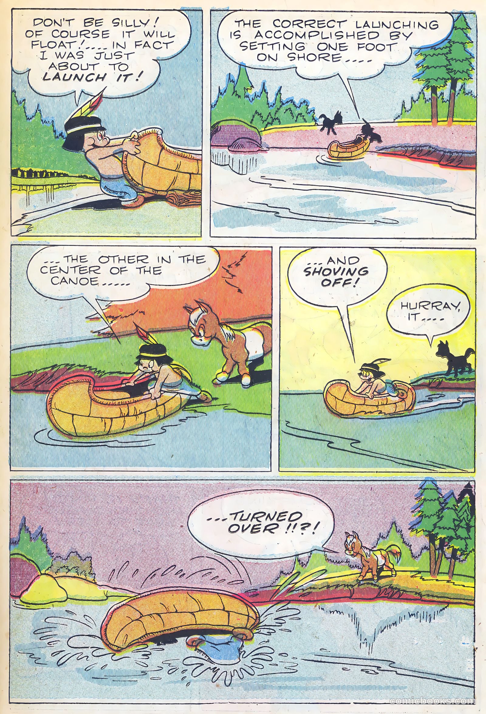 Foxy Fagan Comics #5 (1947) — page 30 of 47