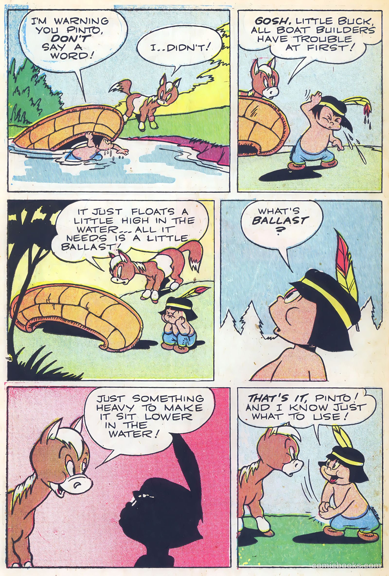 Foxy Fagan Comics #5 (1947) — page 31 of 47