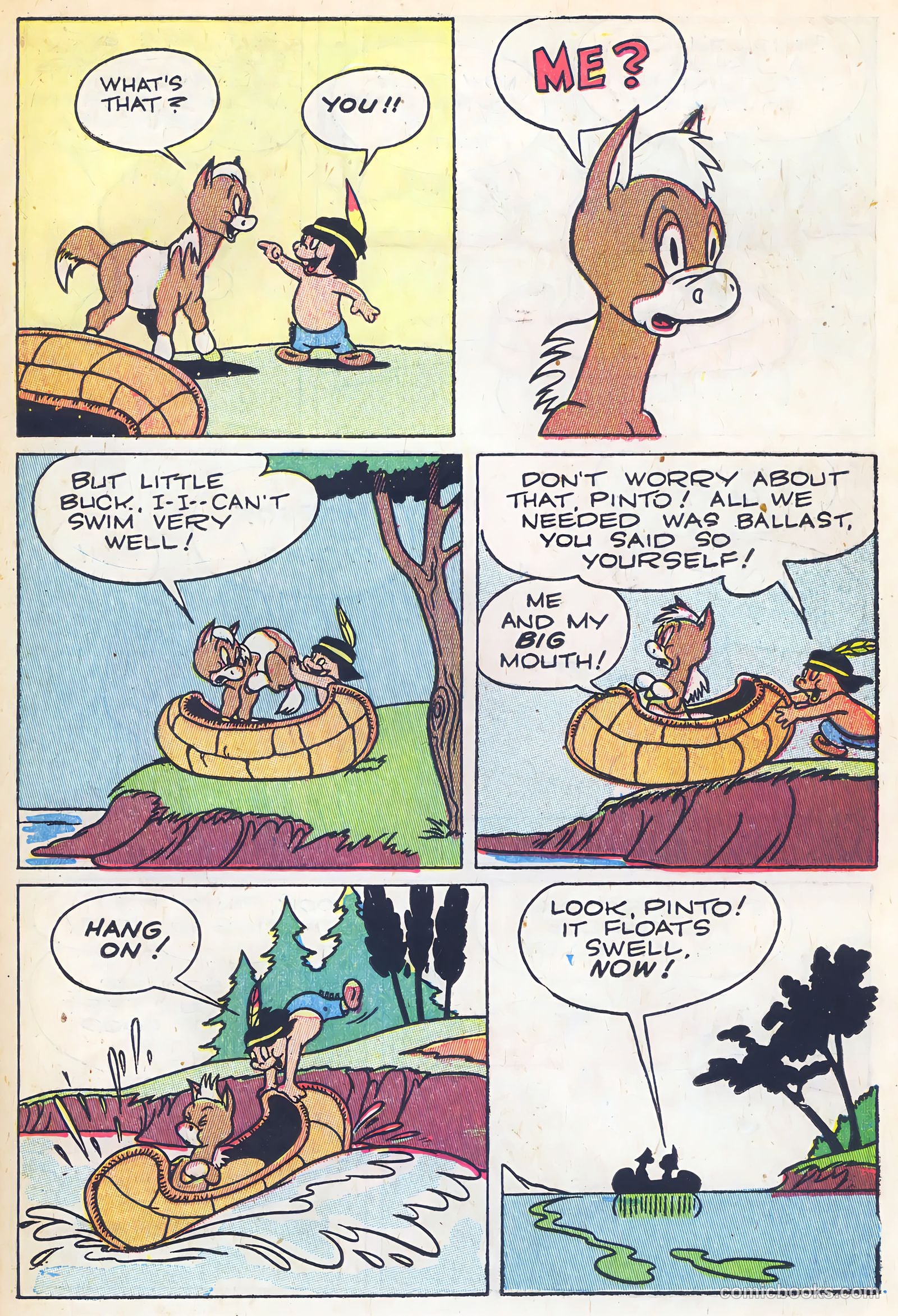 Foxy Fagan Comics #5 (1947) — page 32 of 47
