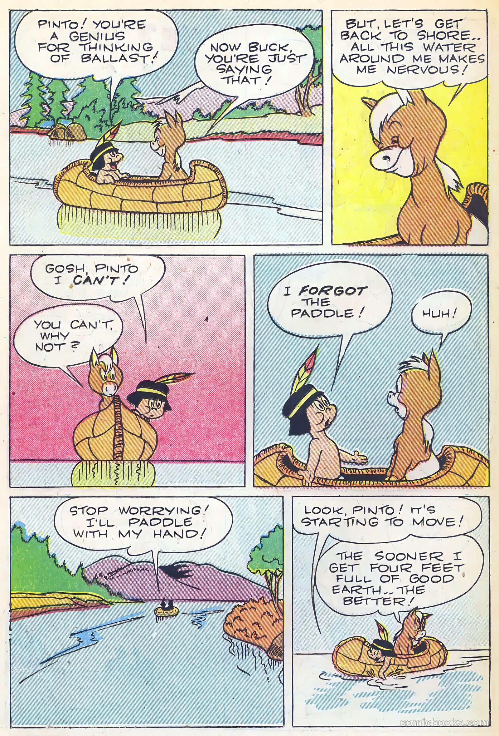 Foxy Fagan Comics #5 (1947) — page 33 of 47
