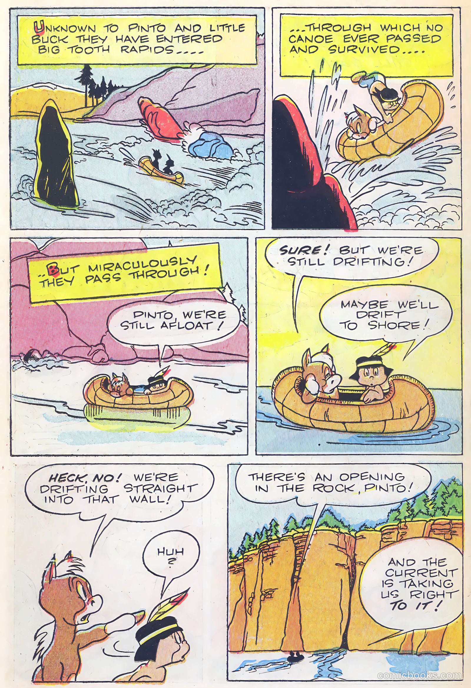 Foxy Fagan Comics #5 (1947) — page 35 of 47