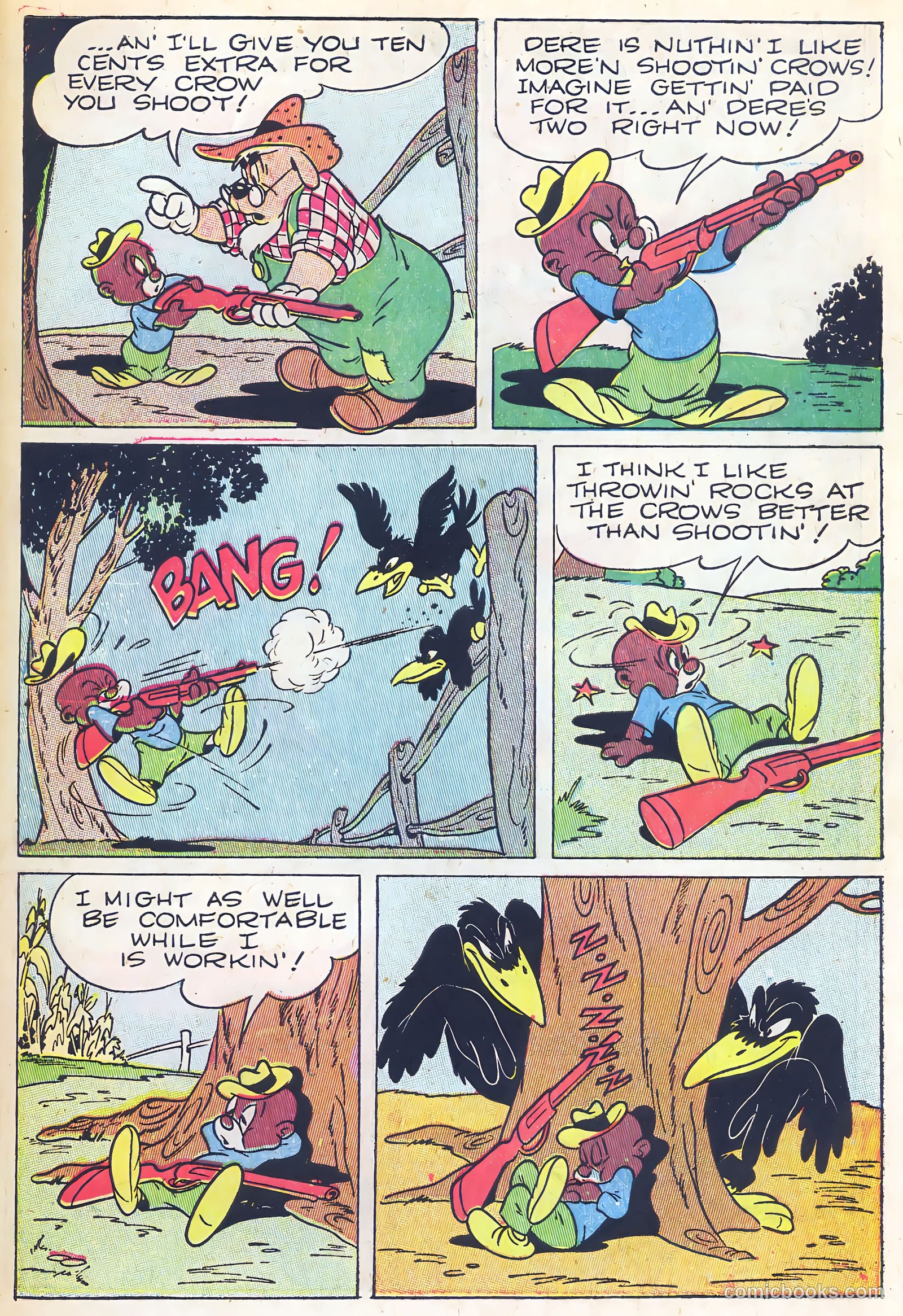 Foxy Fagan Comics #5 (1947) — page 40 of 47