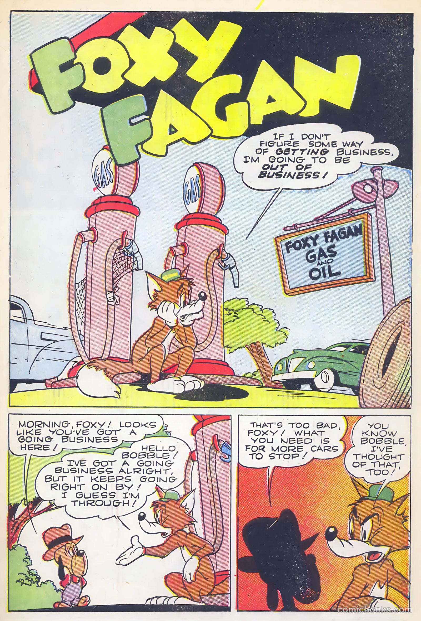 Foxy Fagan Comics #6 (1948) — page 3 of 33