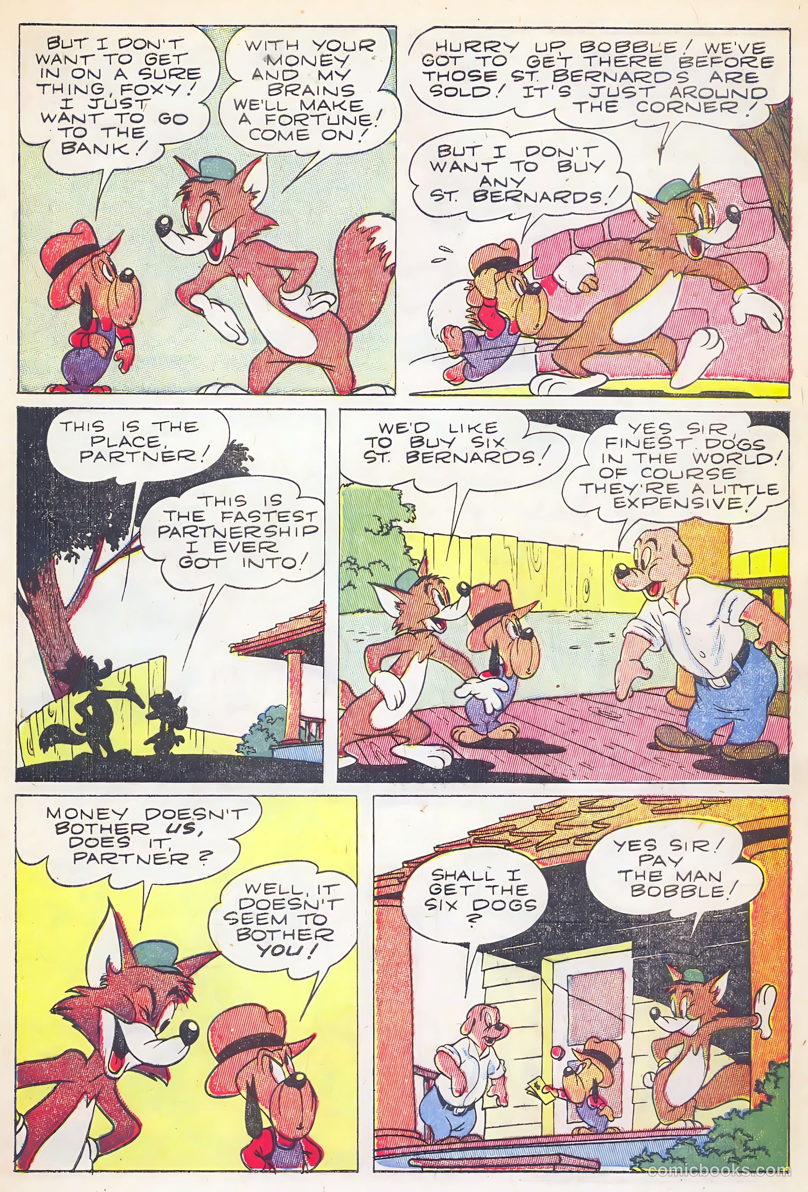 Foxy Fagan Comics #6 (1948) — page 5 of 33