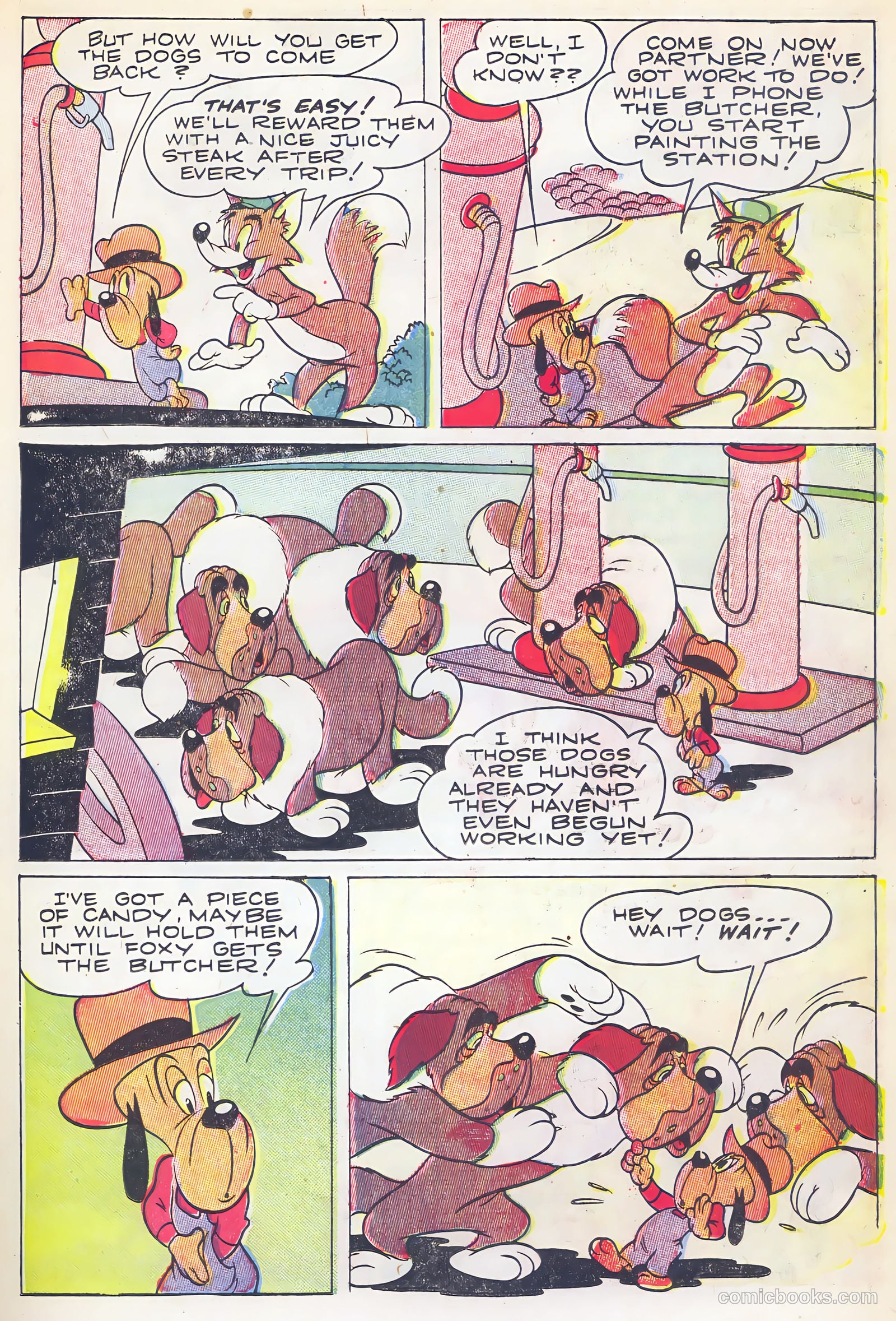 Foxy Fagan Comics #6 (1948) — page 6 of 33