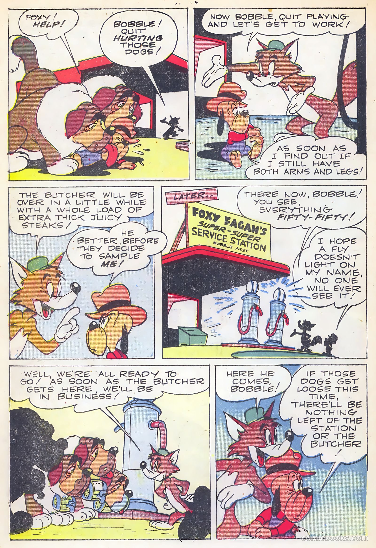 Foxy Fagan Comics #6 (1948) — page 7 of 33