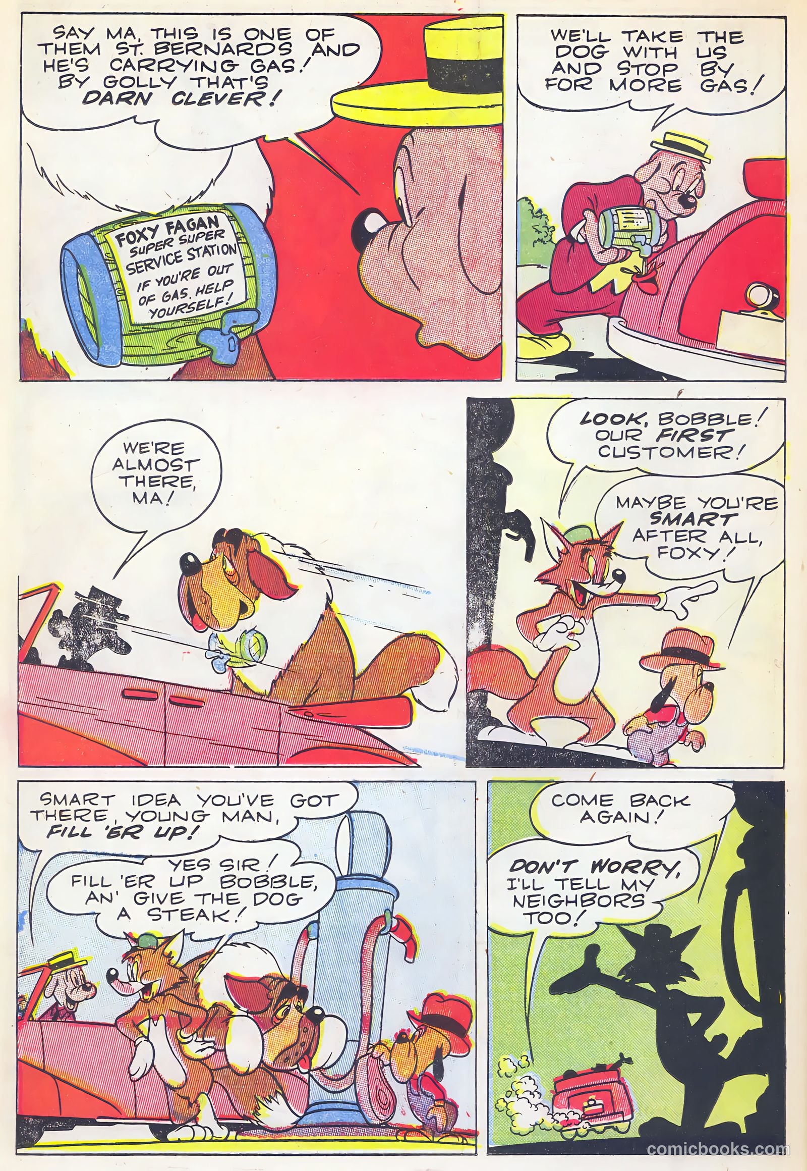 Foxy Fagan Comics #6 (1948) — page 9 of 33