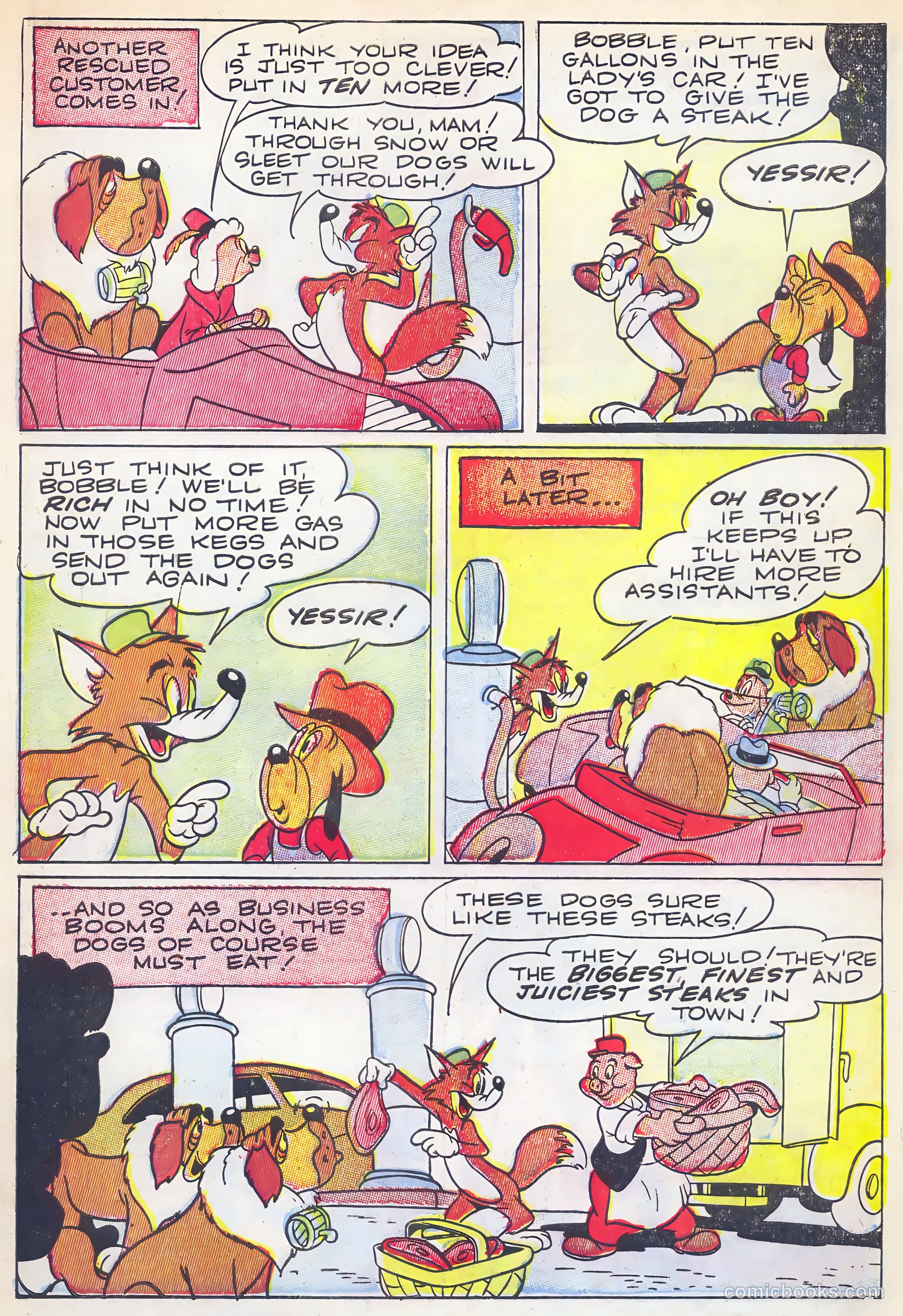 Foxy Fagan Comics #6 (1948) — page 10 of 33