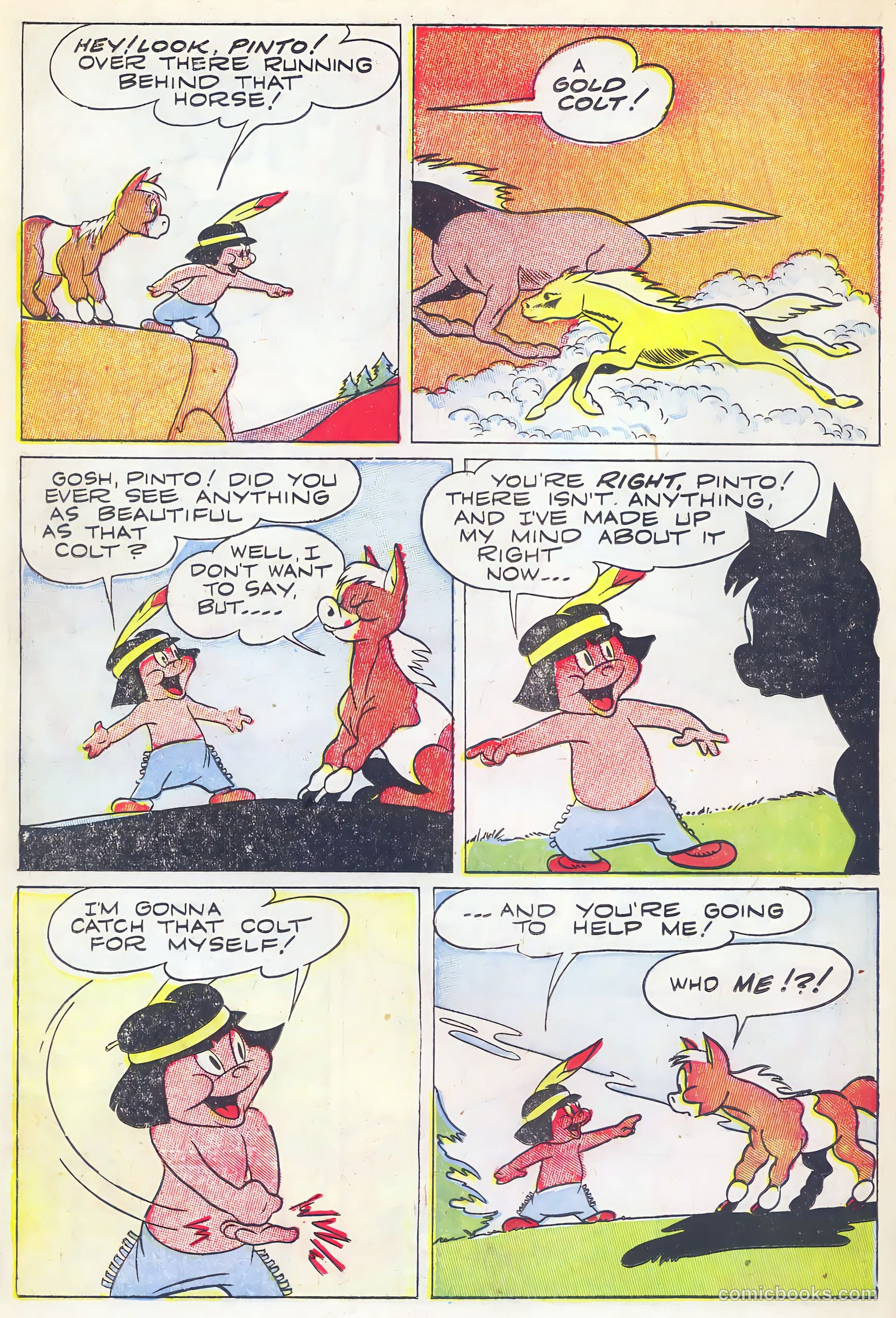 Foxy Fagan Comics #6 (1948) — page 17 of 33
