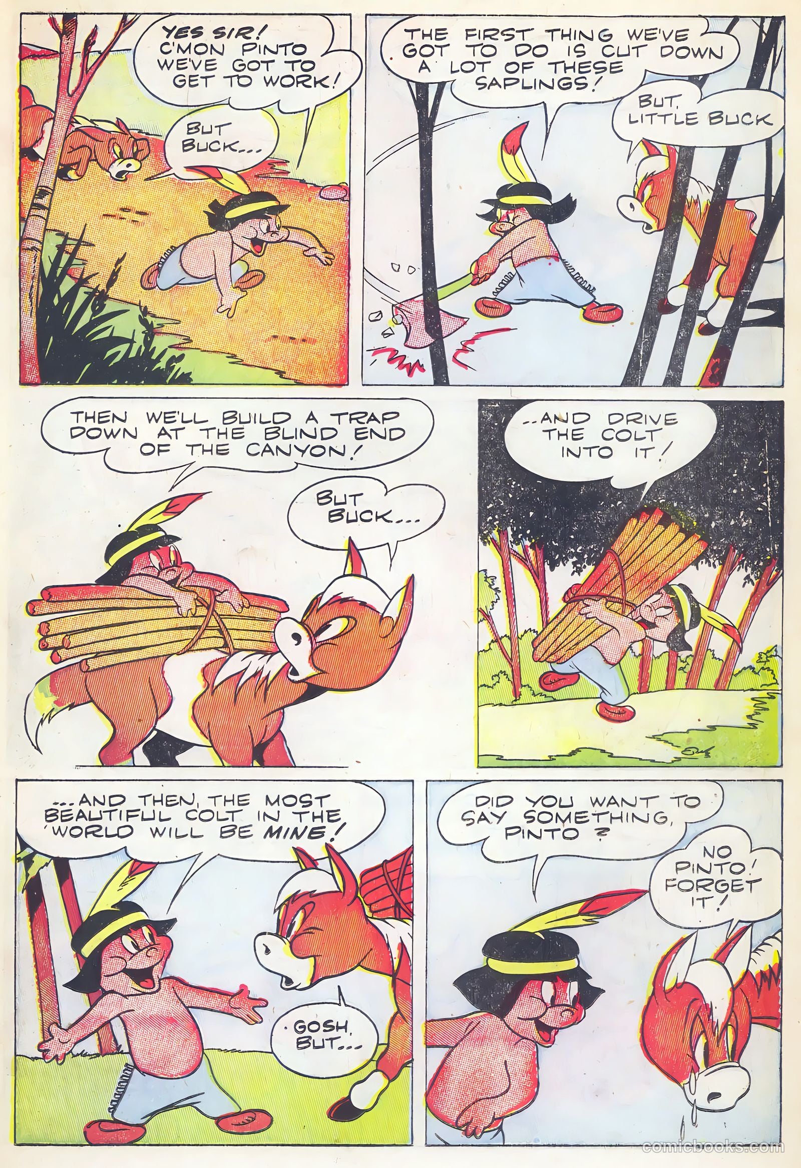 Foxy Fagan Comics #6 (1948) — page 18 of 33