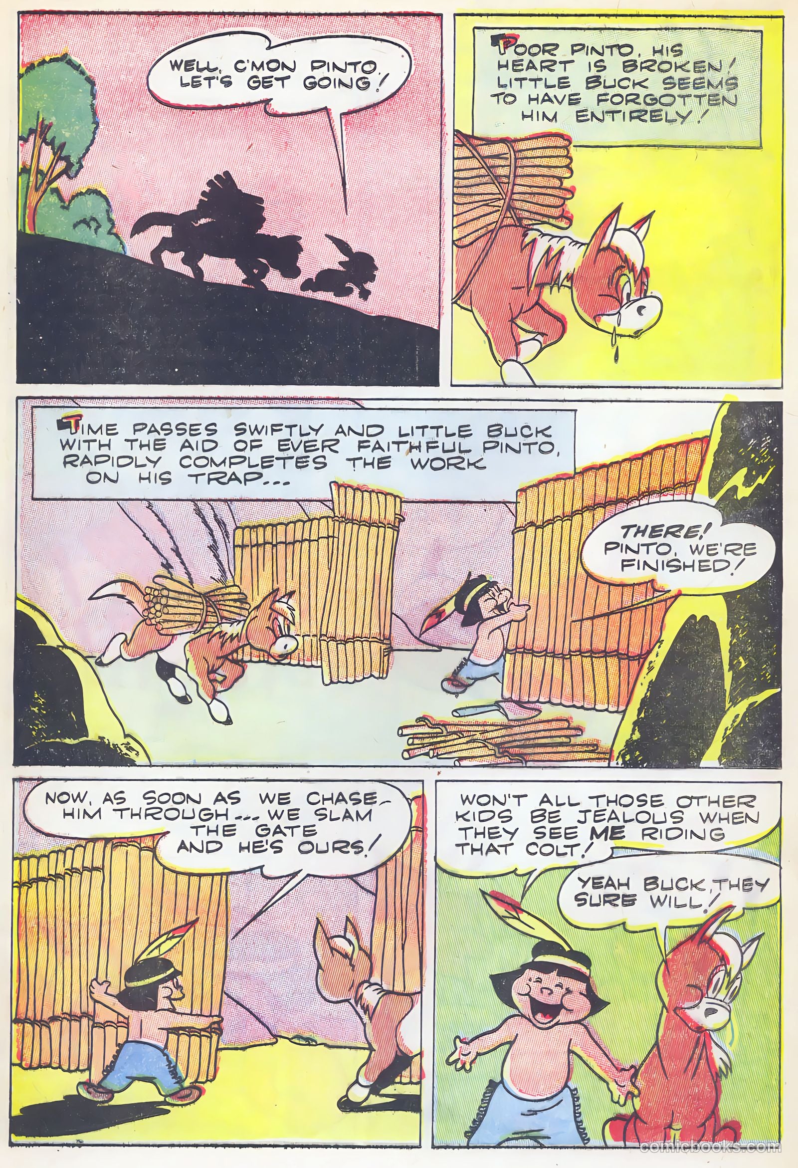 Foxy Fagan Comics #6 (1948) — page 19 of 33