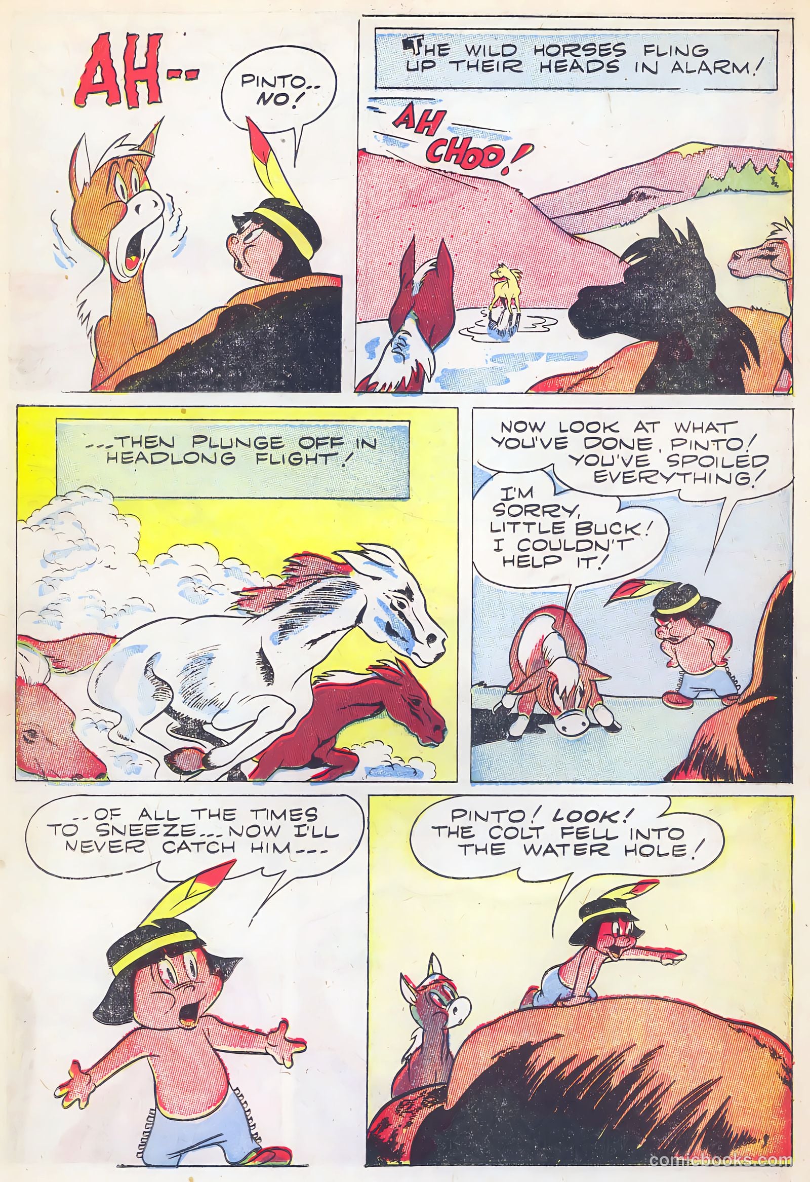 Foxy Fagan Comics #6 (1948) — page 21 of 33