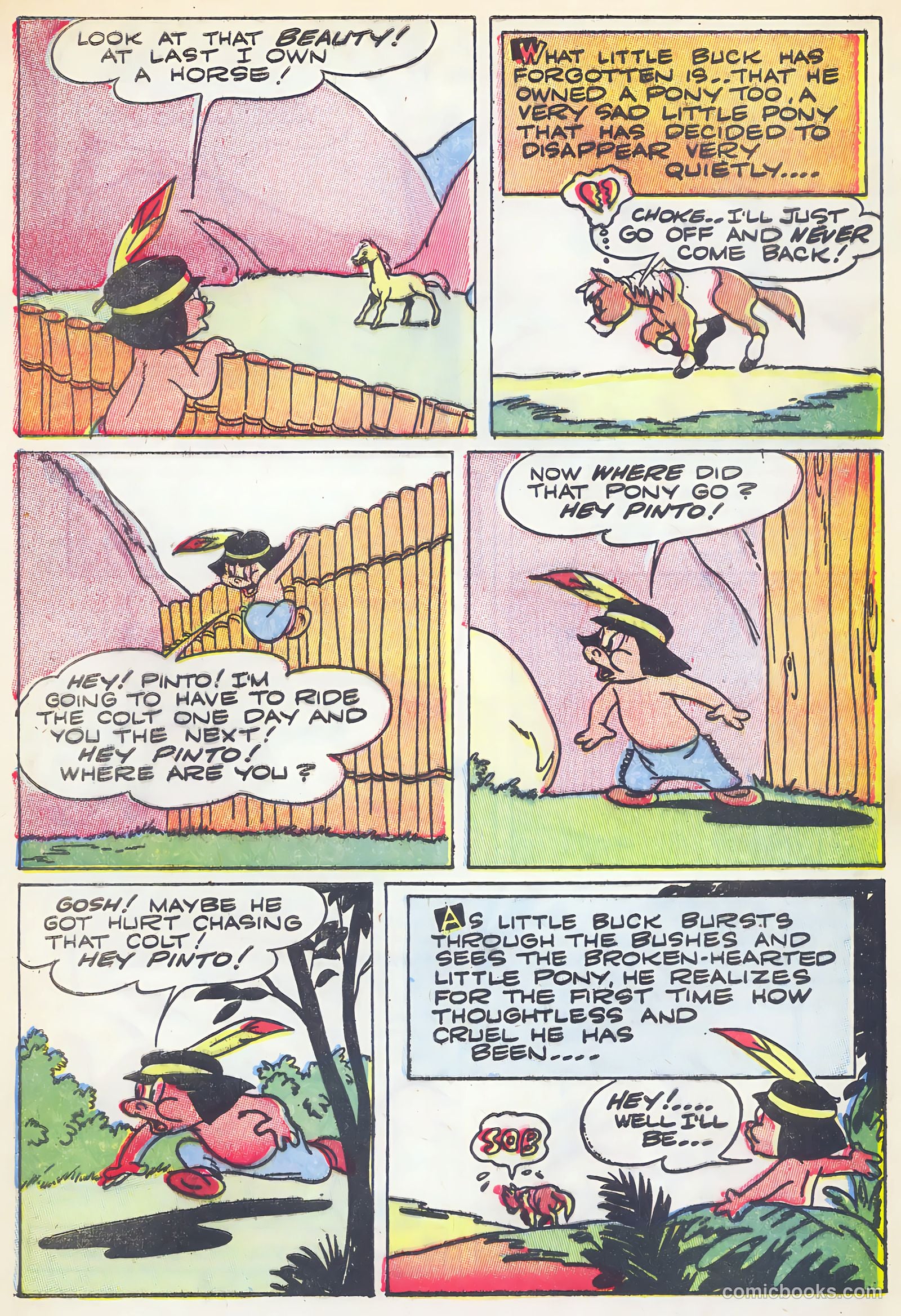 Foxy Fagan Comics #6 (1948) — page 24 of 33