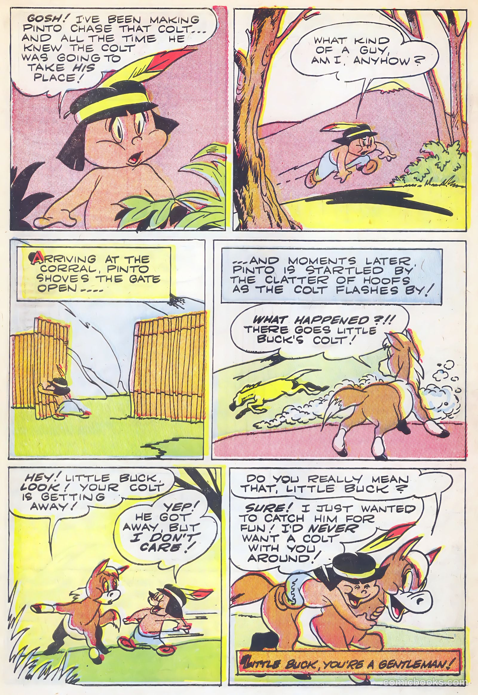 Foxy Fagan Comics #6 (1948) — page 25 of 33
