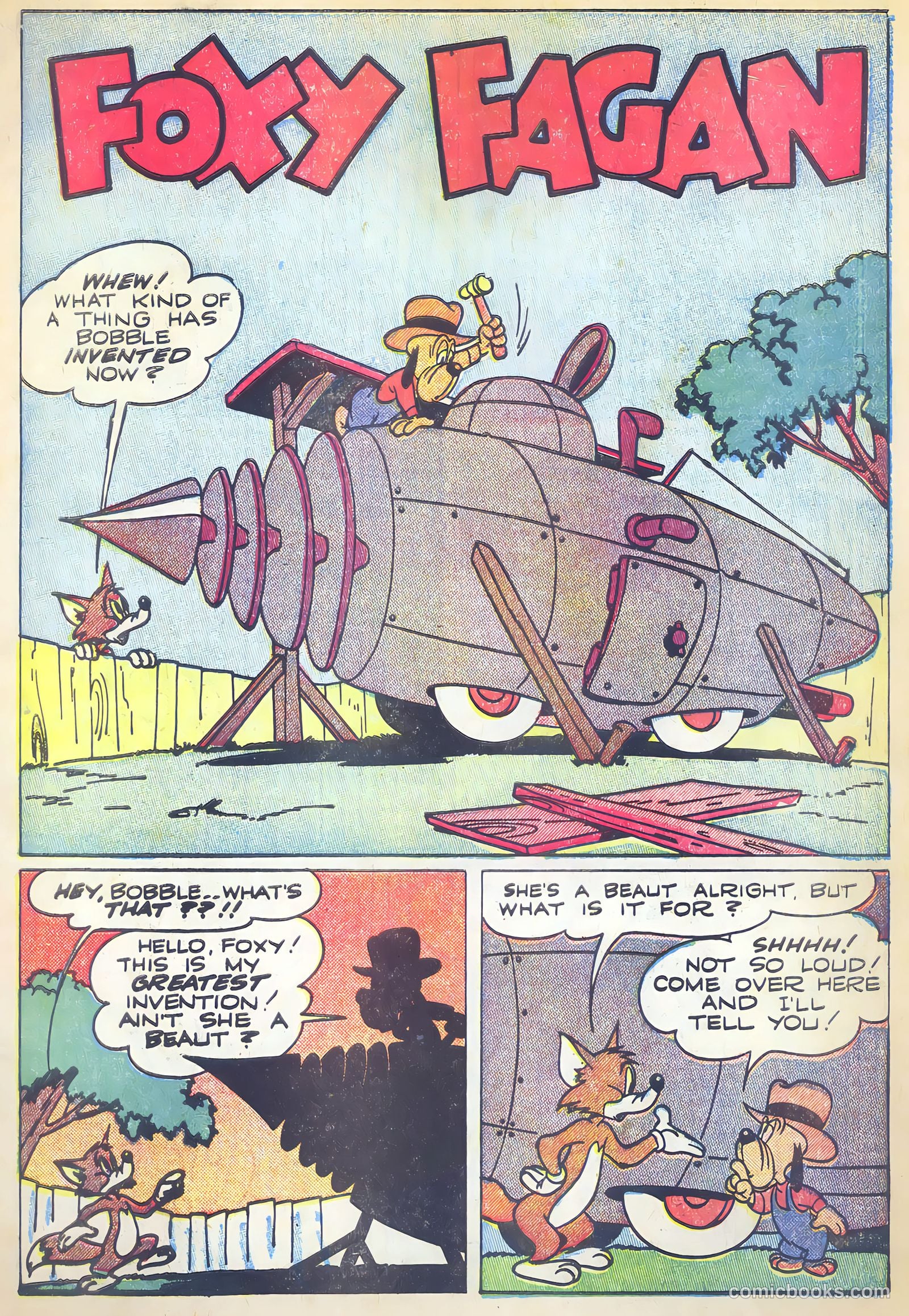 Foxy Fagan Comics #7 (1948) — page 2 of 31
