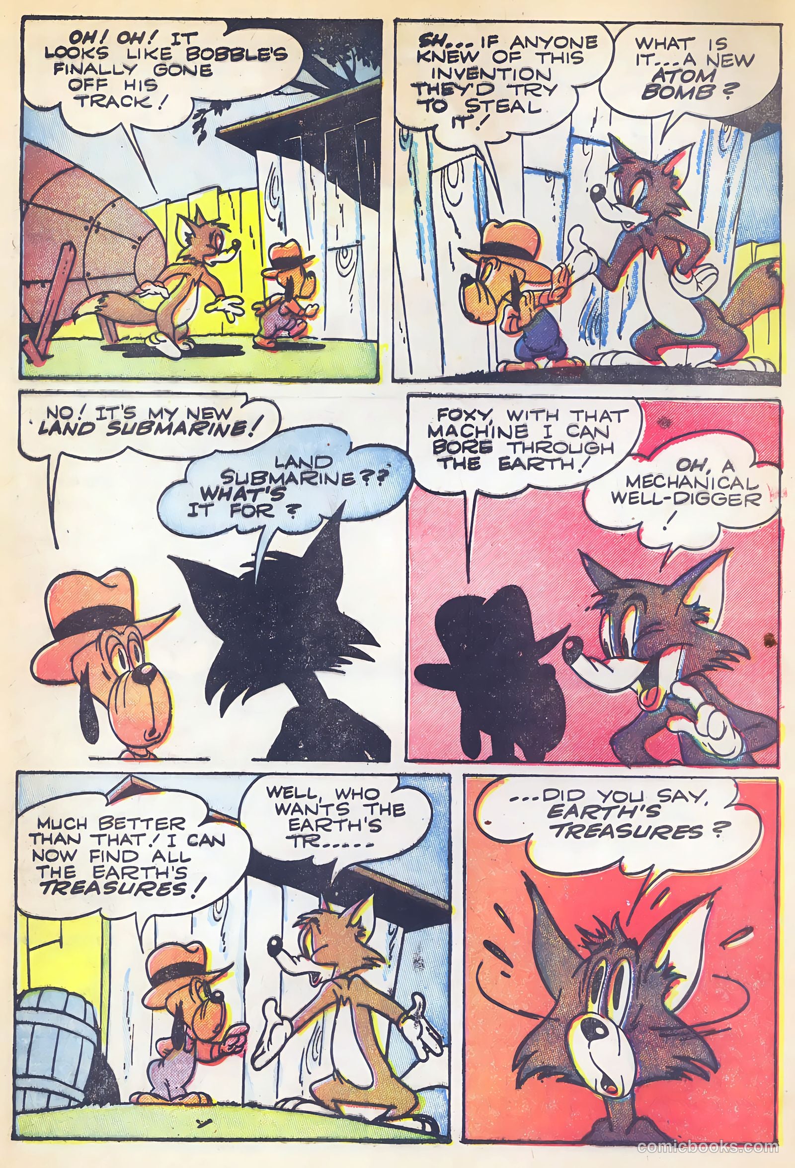Foxy Fagan Comics #7 (1948) — page 3 of 31