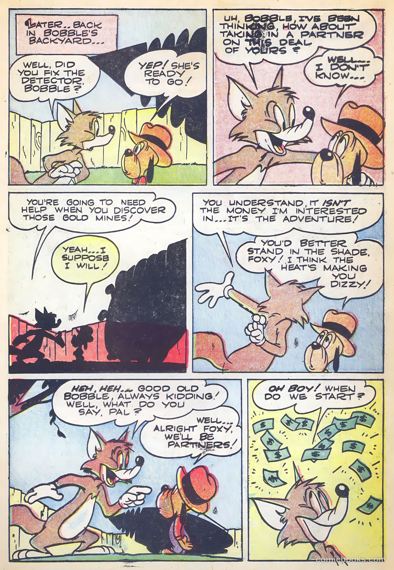 Foxy Fagan Comics #7 (1948) — page 6 of 31
