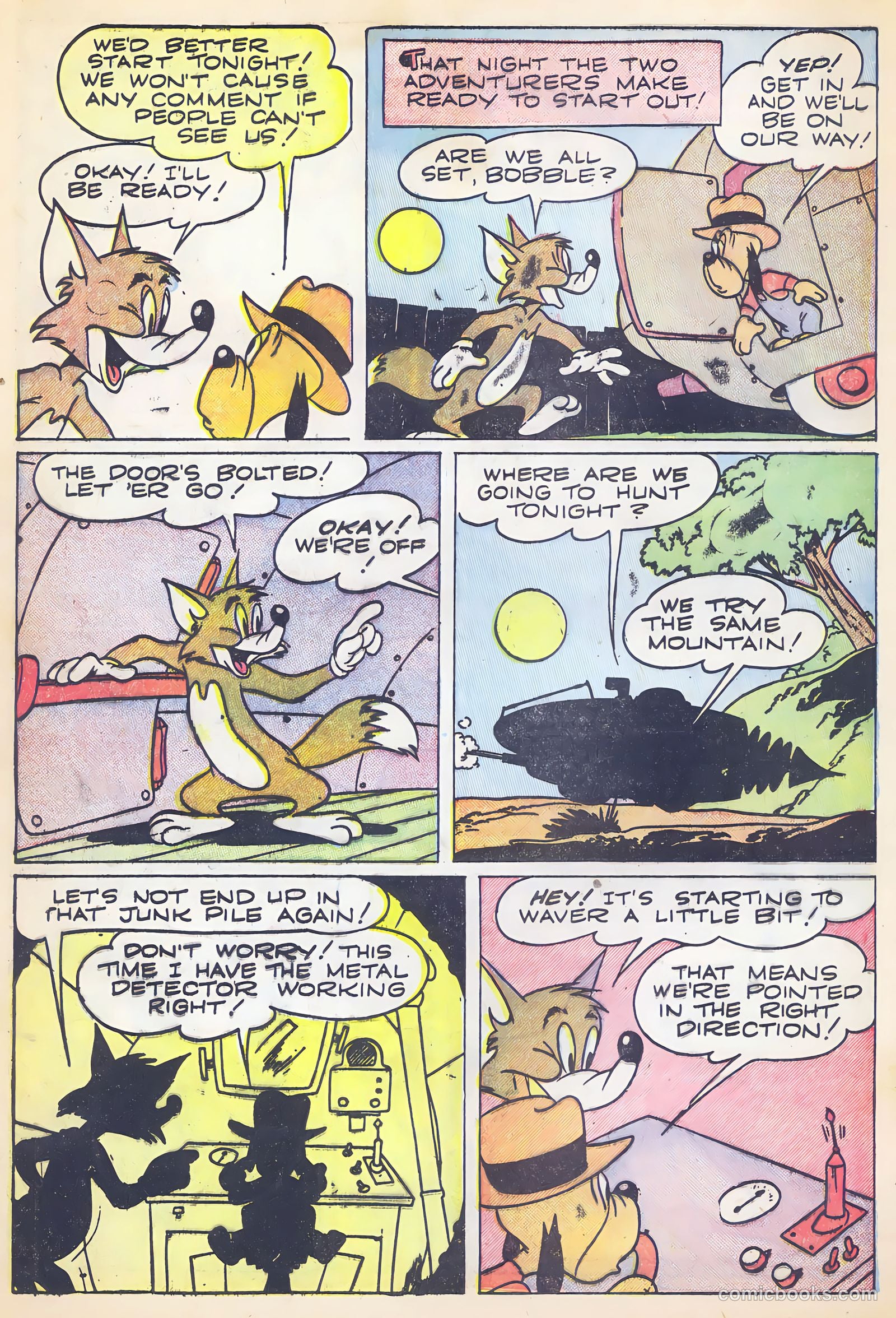 Foxy Fagan Comics #7 (1948) — page 7 of 31