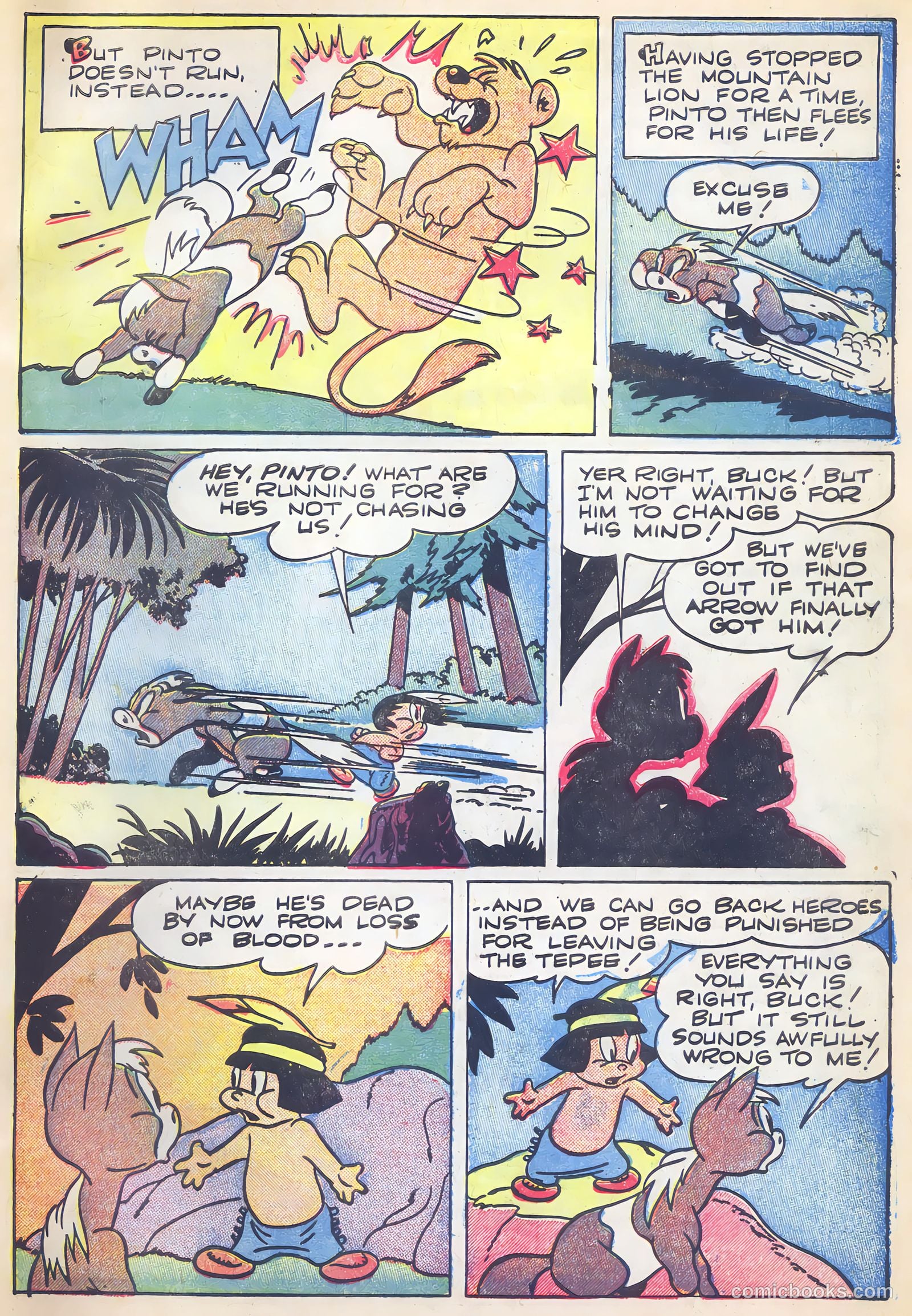 Foxy Fagan Comics #7 (1948) — page 28 of 31