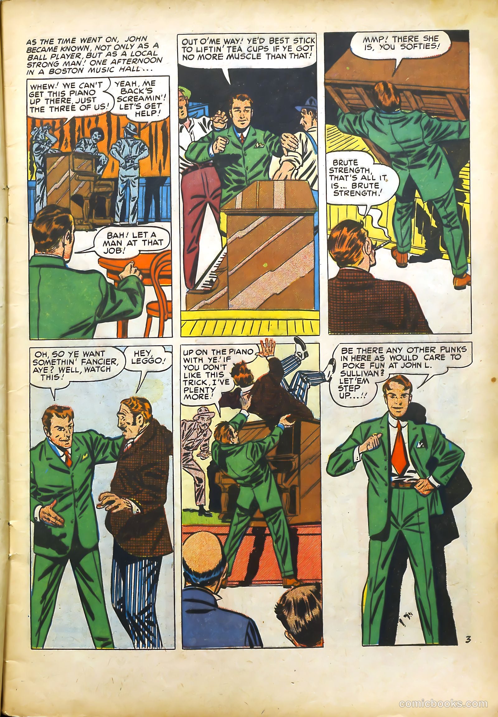 All-Time Sports Comics #4 (1949) — page 5 of 52
