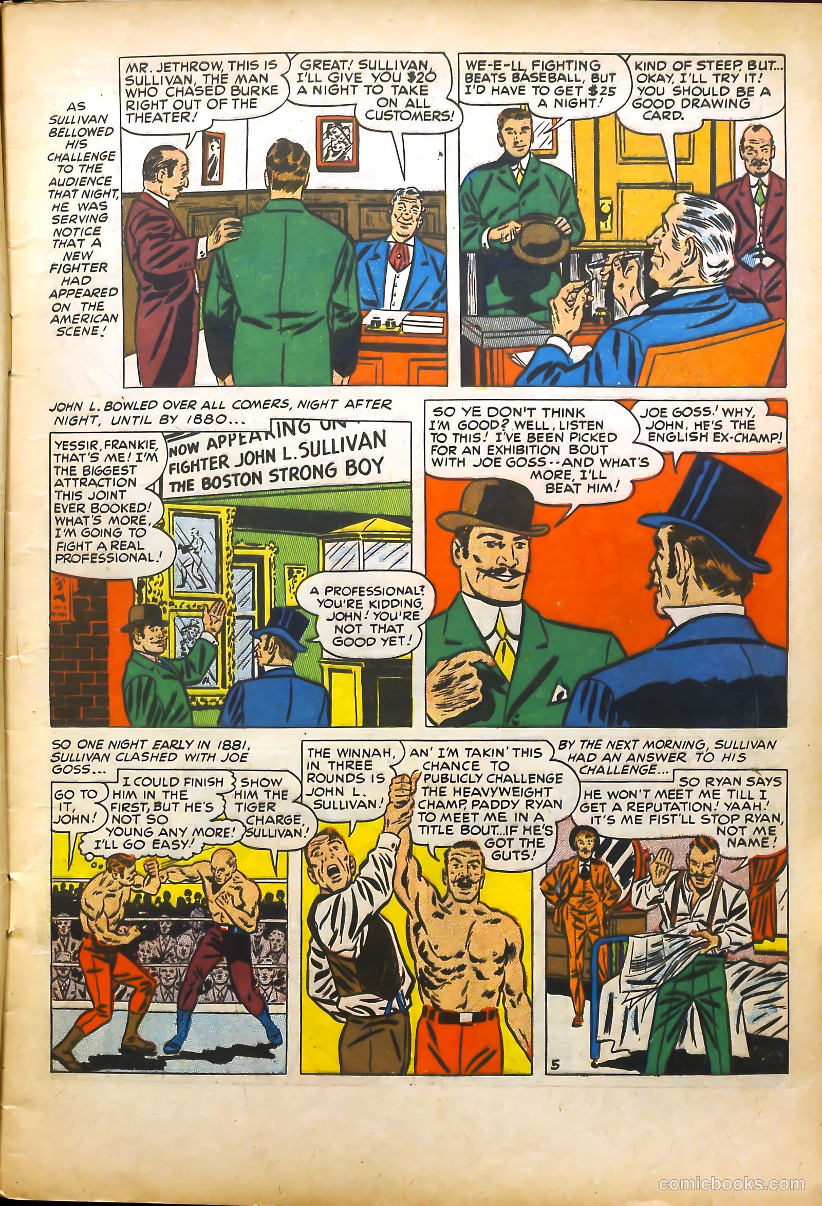 All-Time Sports Comics #4 (1949) — page 7 of 52