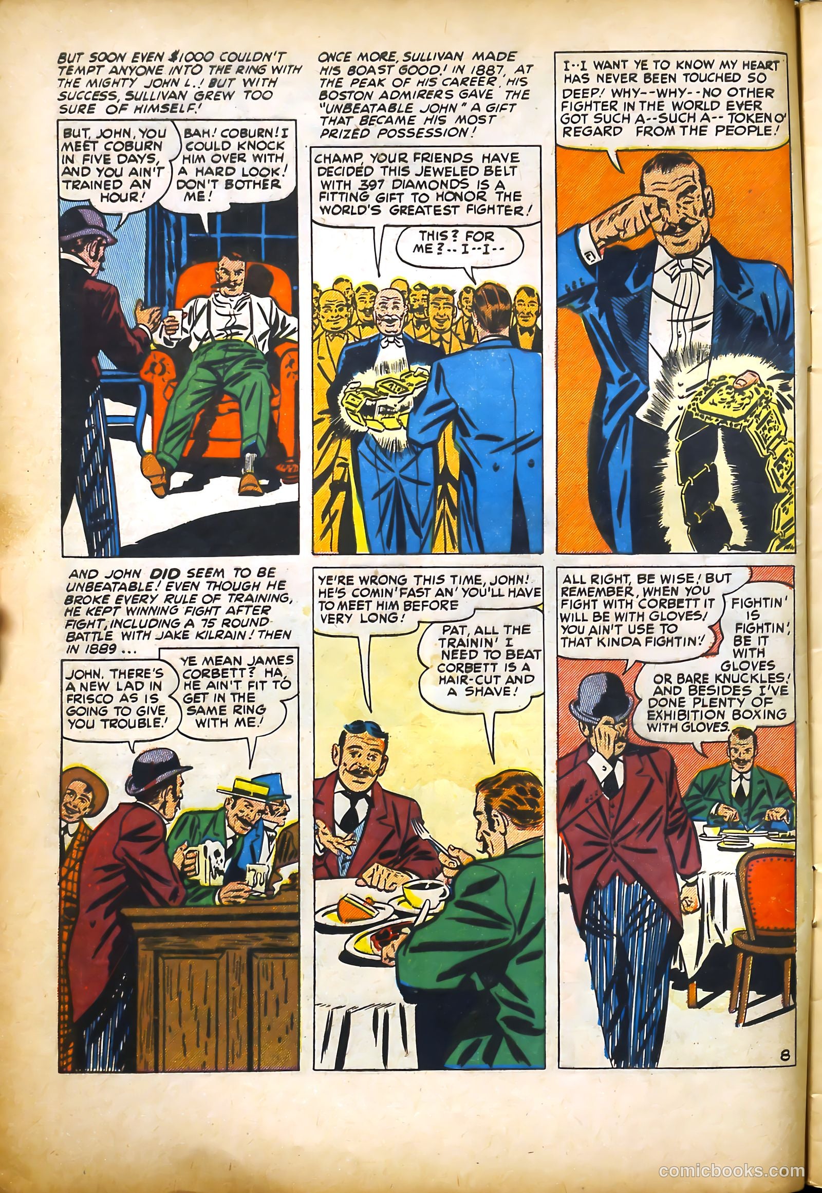 All-Time Sports Comics #4 (1949) — page 10 of 52