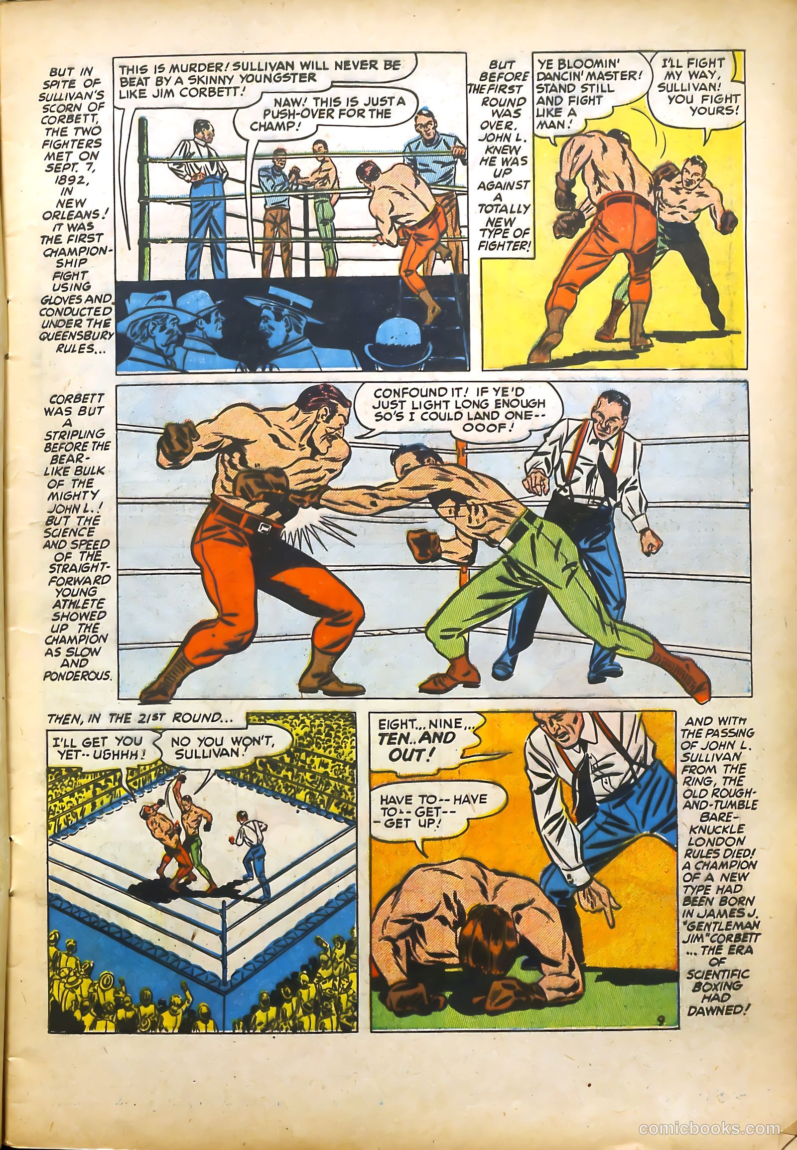 All-Time Sports Comics #4 (1949) — page 11 of 52