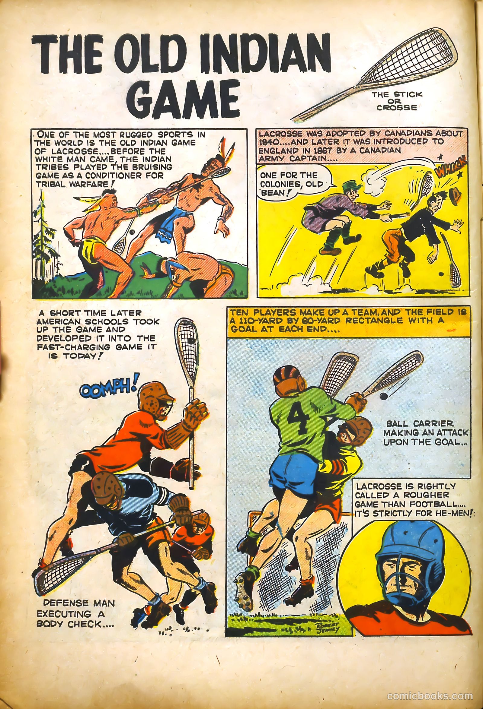 All-Time Sports Comics #4 (1949) — page 12 of 52