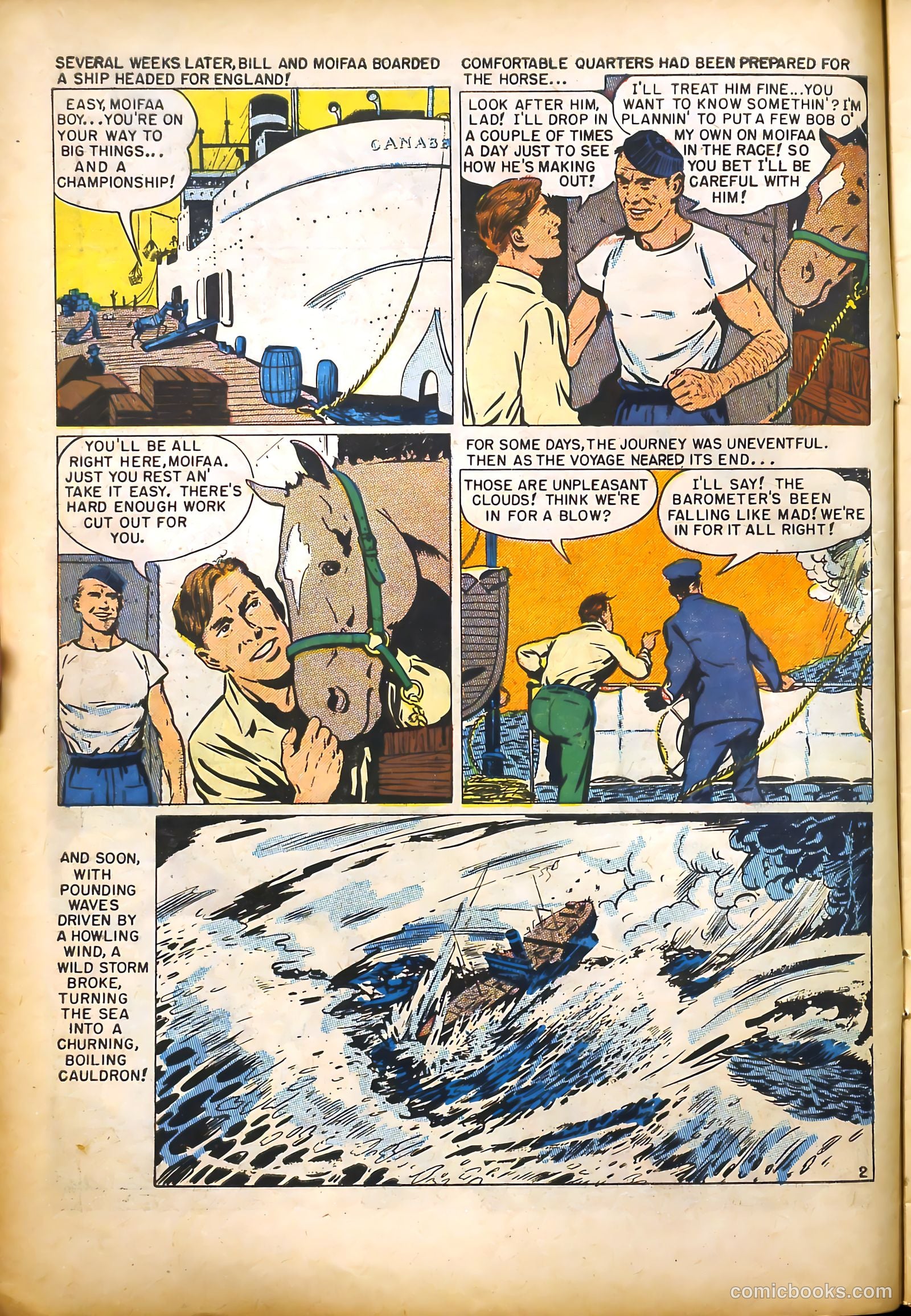 All-Time Sports Comics #4 (1949) — page 14 of 52