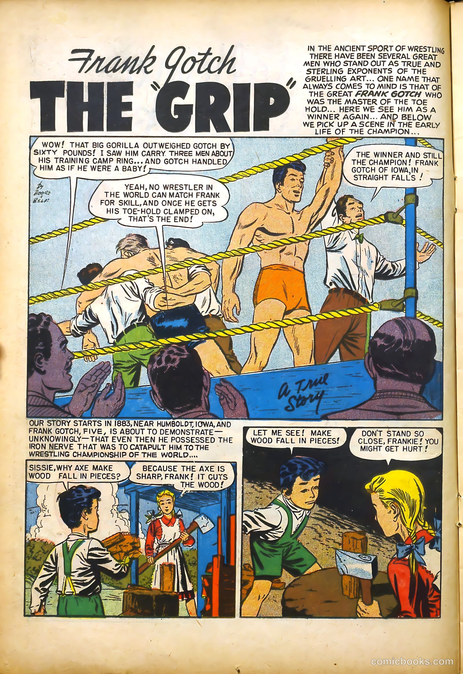 All-Time Sports Comics #4 (1949) — page 20 of 52