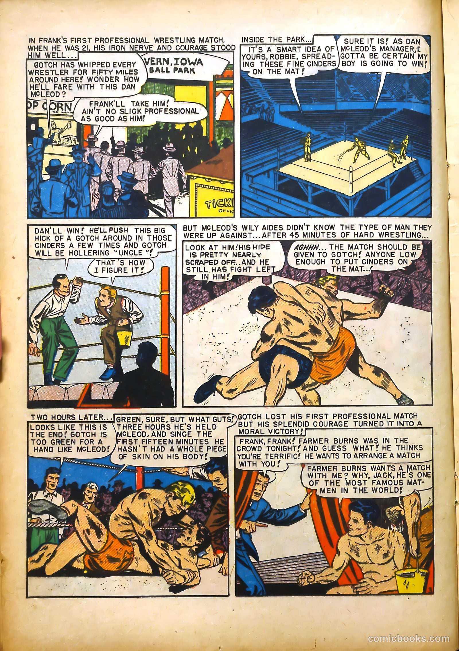 All-Time Sports Comics #4 (1949) — page 22 of 52