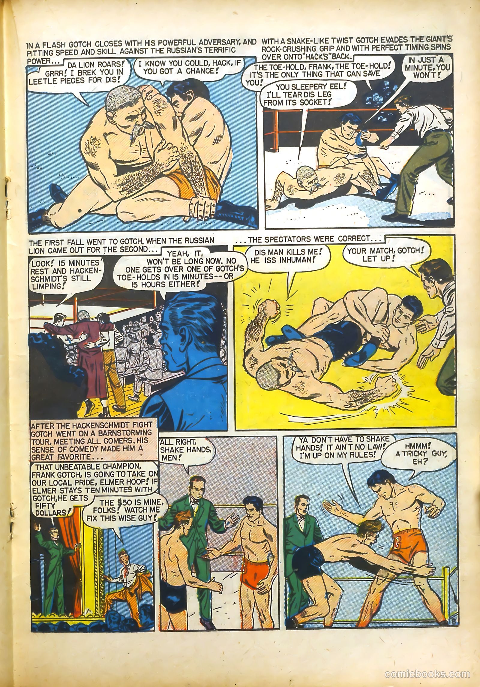 All-Time Sports Comics #4 (1949) — page 27 of 52