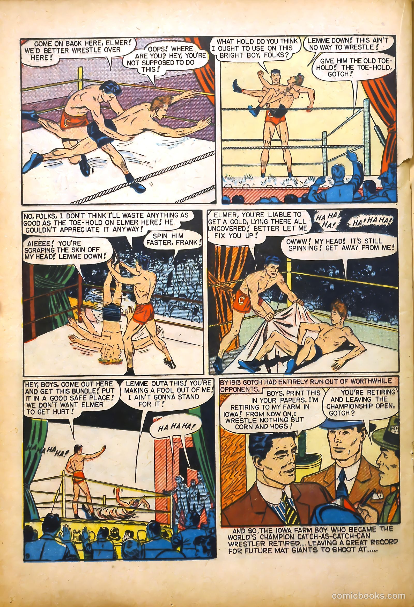 All-Time Sports Comics #4 (1949) — page 28 of 52