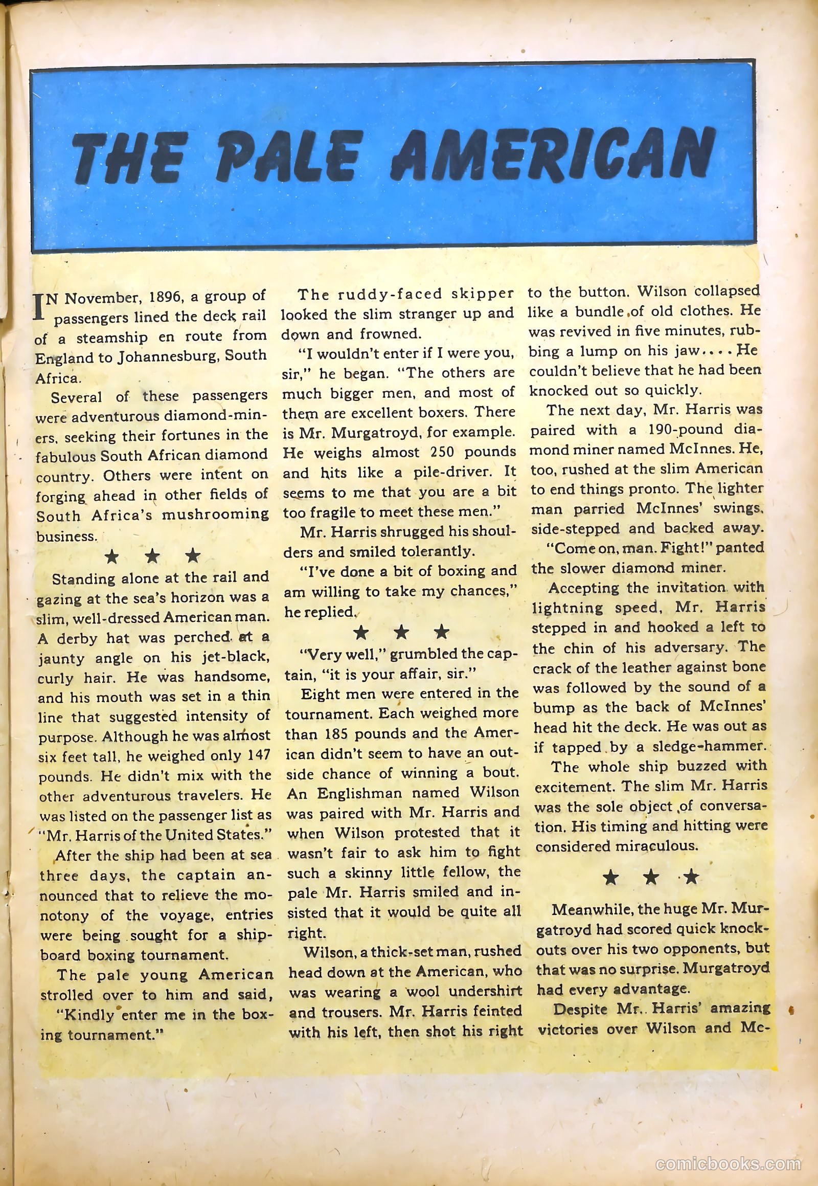 All-Time Sports Comics #4 (1949) — page 29 of 52