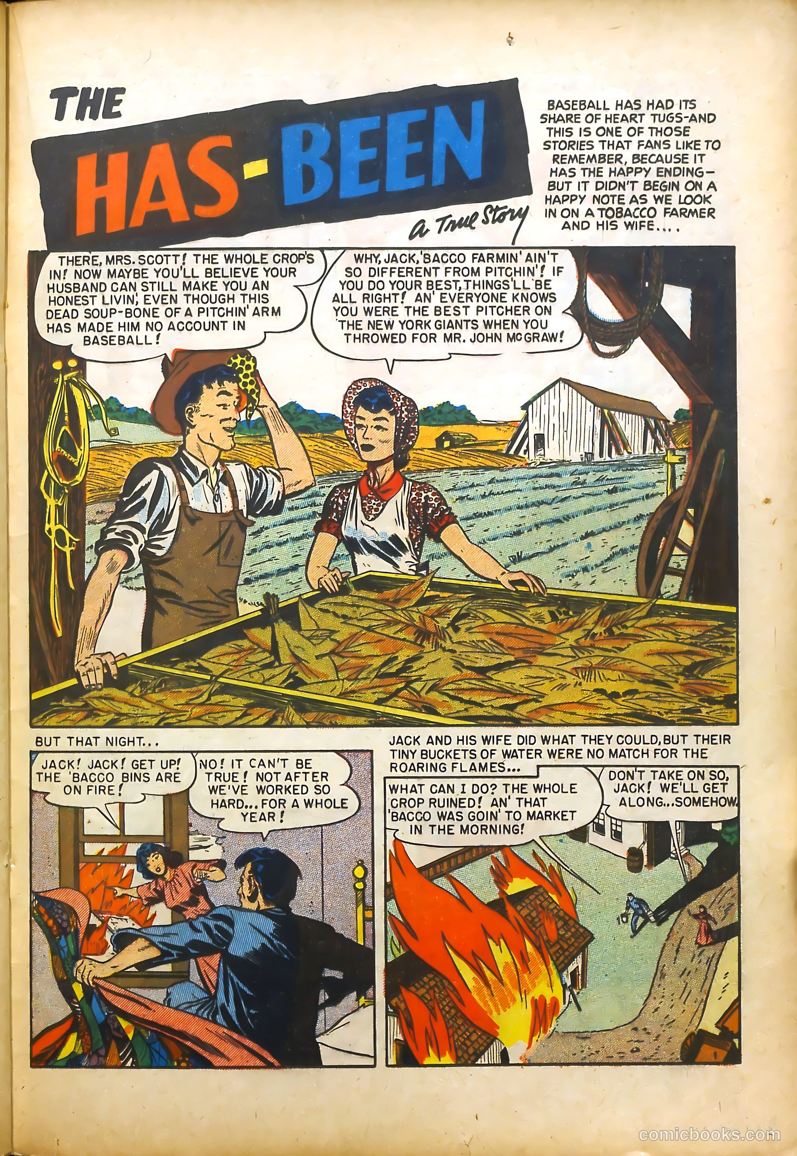 All-Time Sports Comics #4 (1949) — page 31 of 52