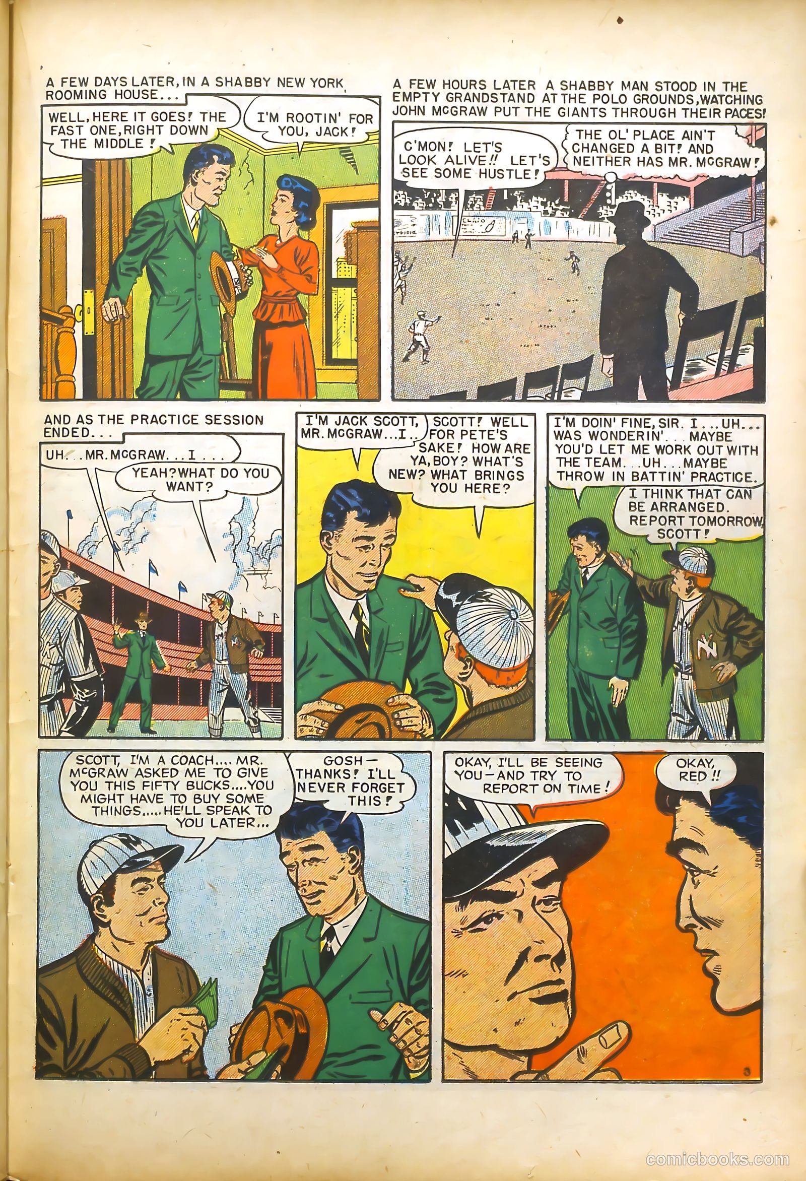 All-Time Sports Comics #4 (1949) — page 33 of 52