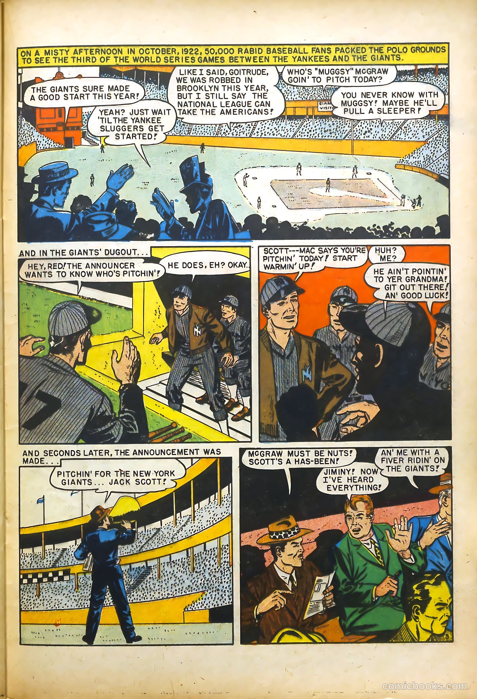 All-Time Sports Comics #4 (1949) — page 35 of 52