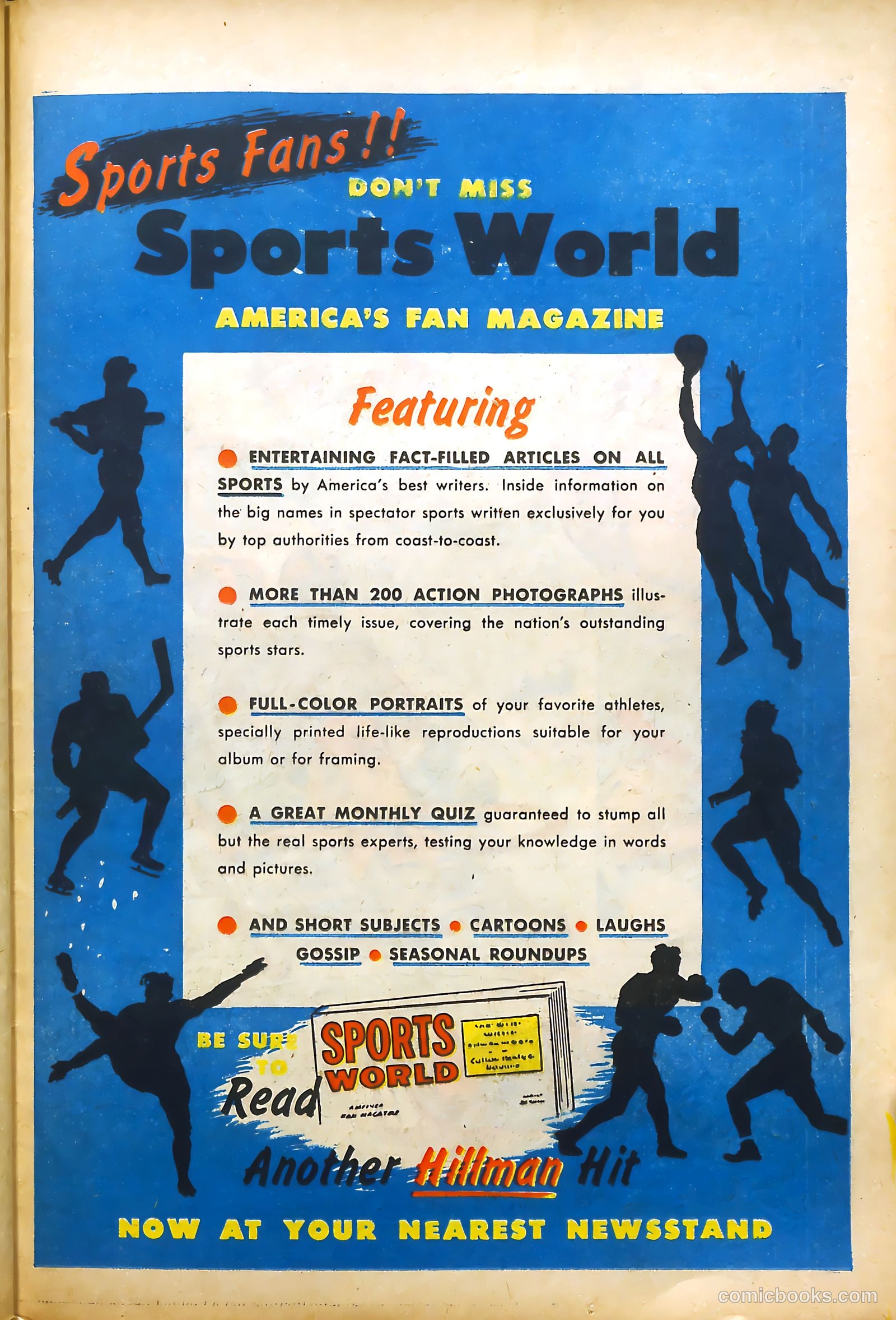 All-Time Sports Comics #4 (1949) — page 37 of 52