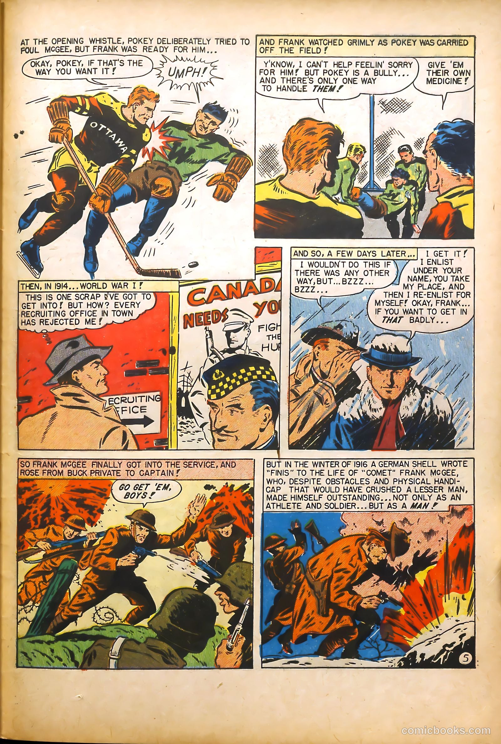 All-Time Sports Comics #4 (1949) — page 43 of 52