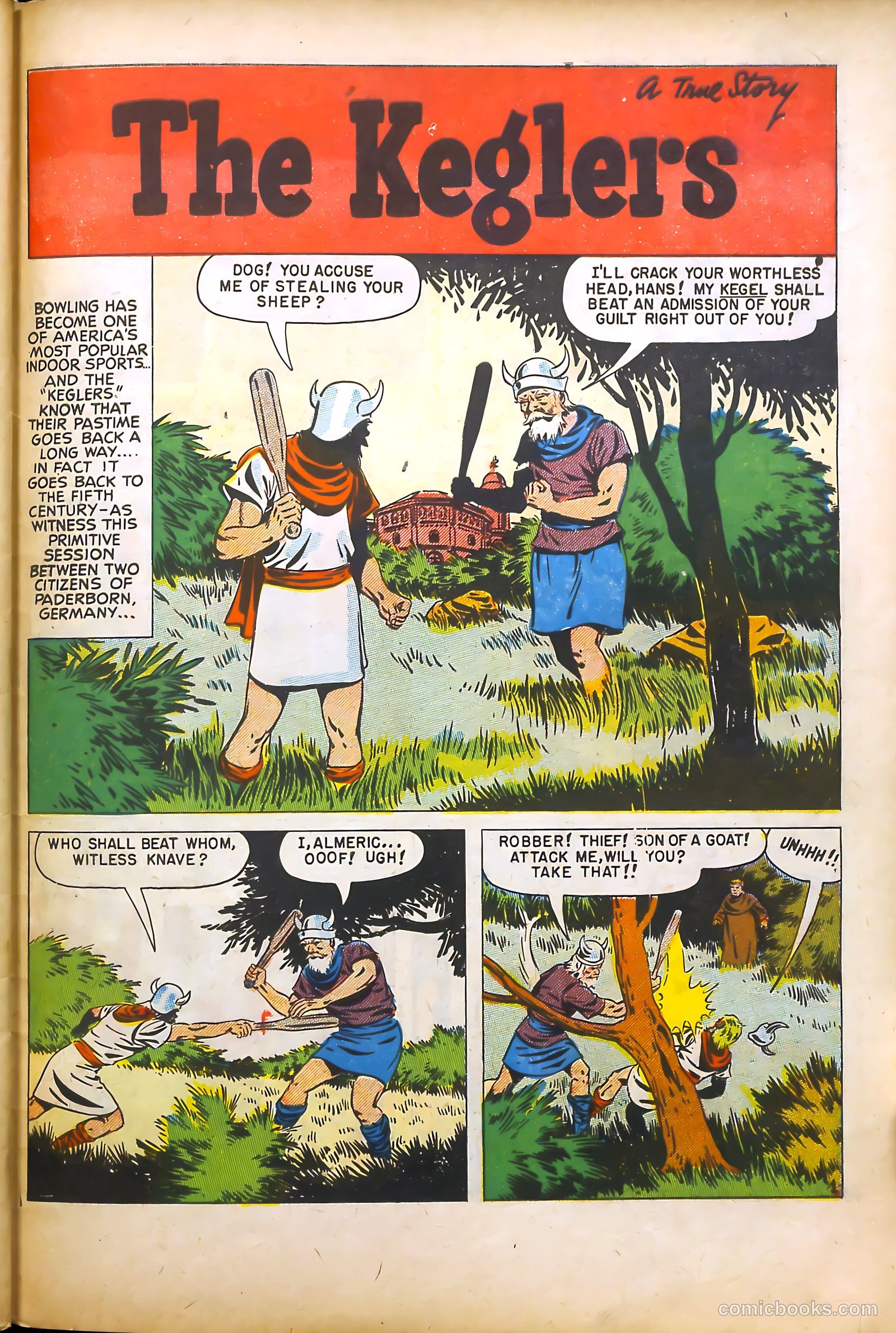 All-Time Sports Comics #4 (1949) — page 45 of 52