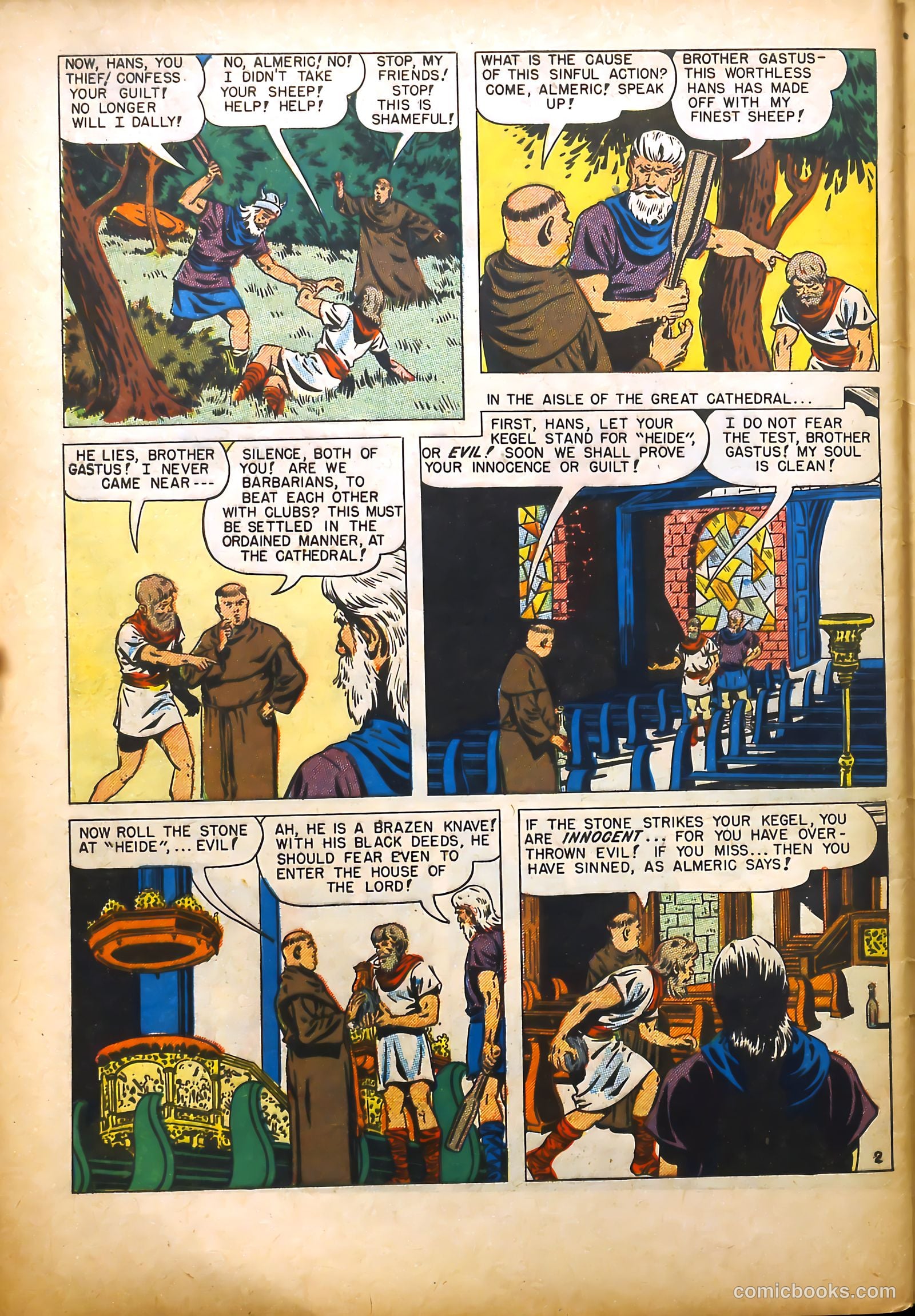 All-Time Sports Comics #4 (1949) — page 46 of 52