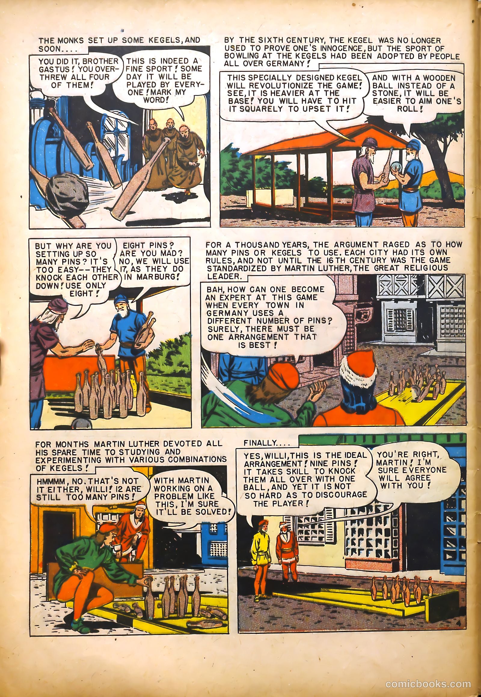 All-Time Sports Comics #4 (1949) — page 48 of 52