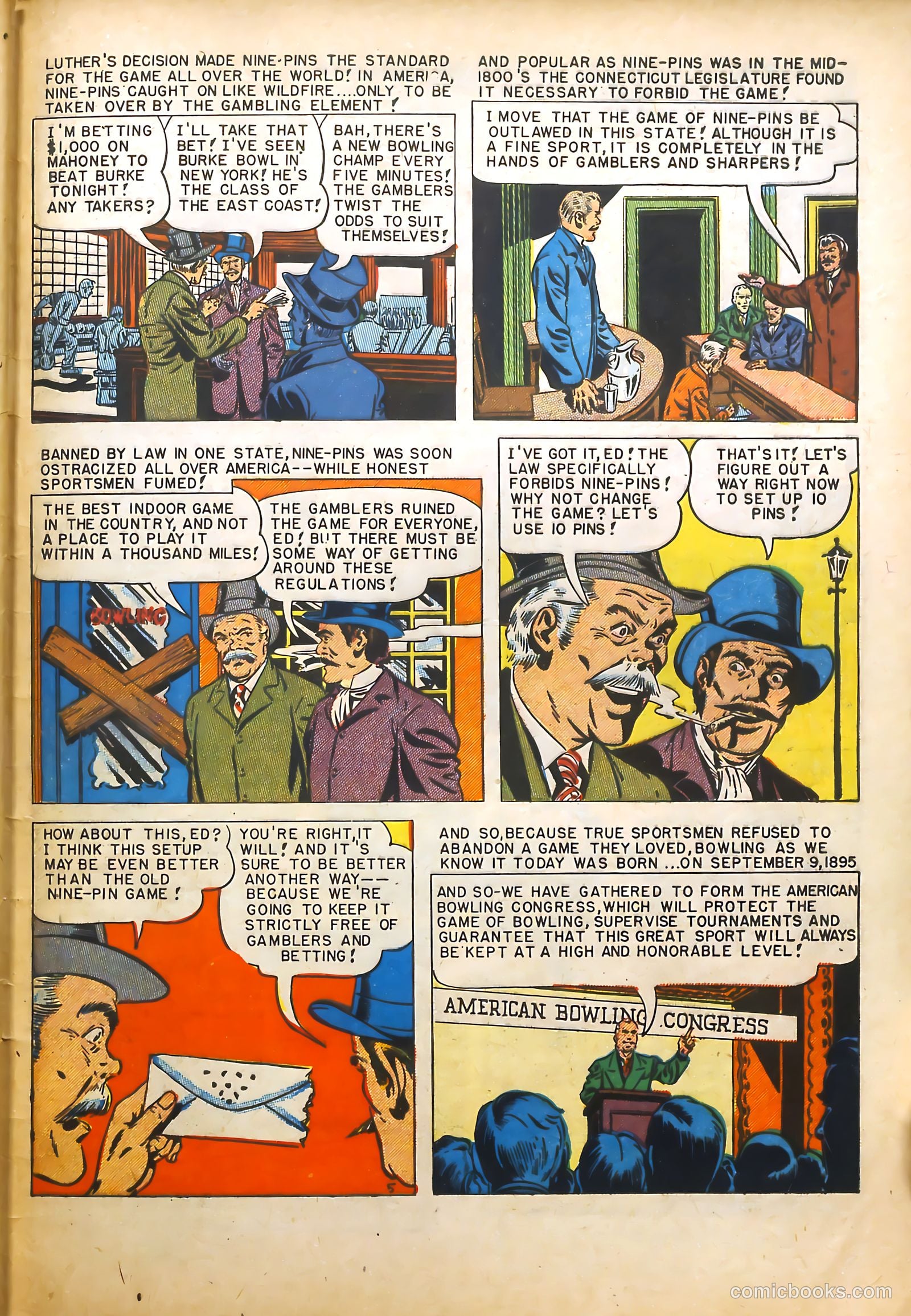 All-Time Sports Comics #4 (1949) — page 49 of 52